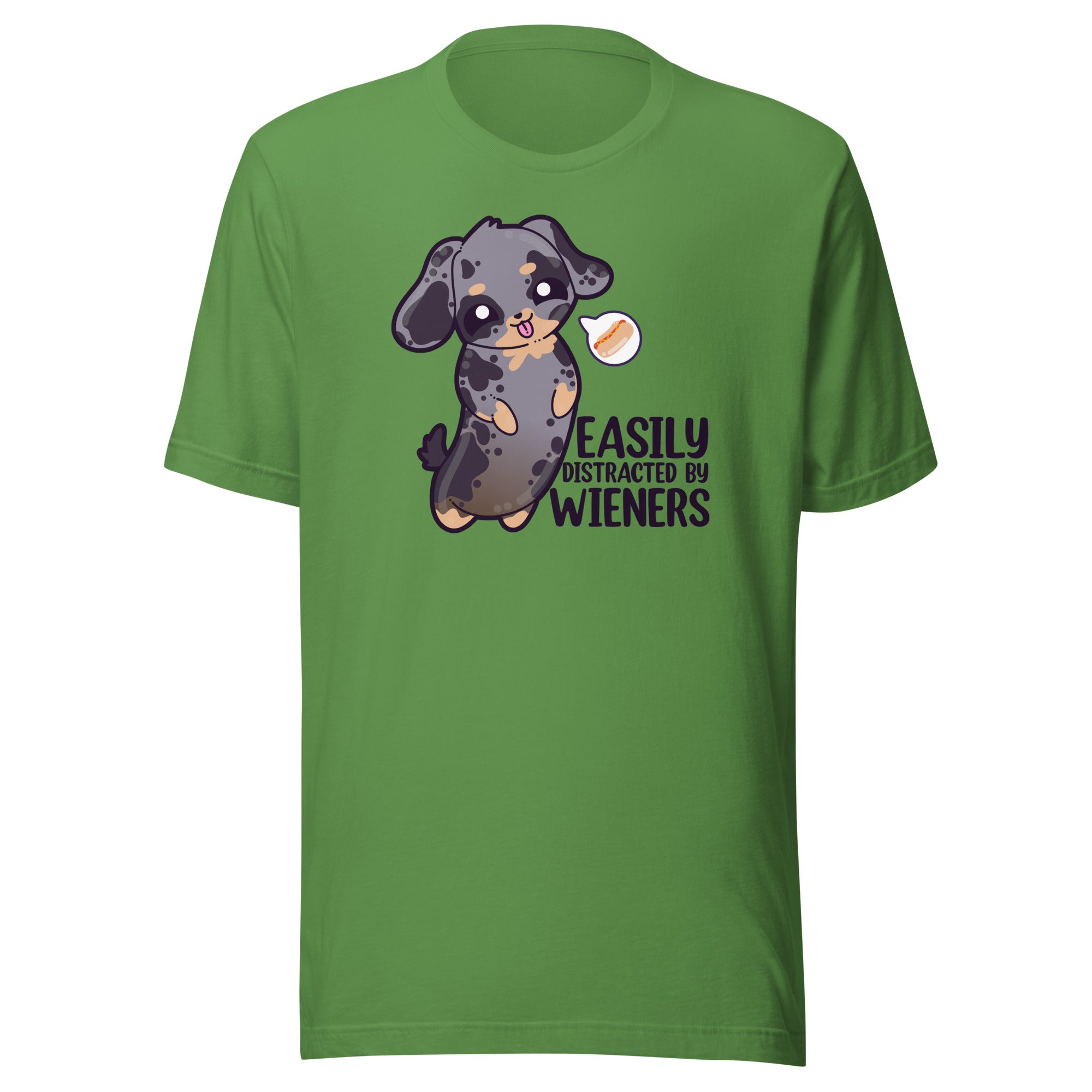 EASILY DISTRACTED BY WIENERS - Tee - ChubbleGumLLC