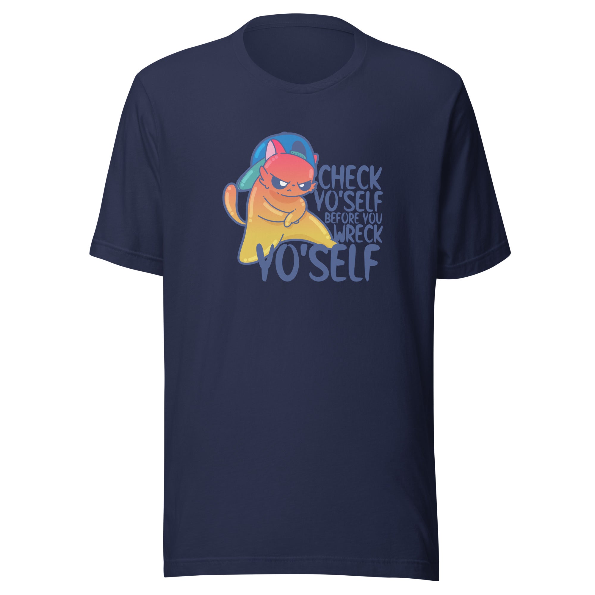 CHECK YOSELF - Tee - ChubbleGumLLC