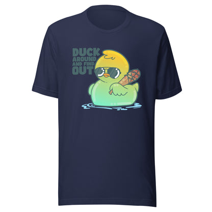 DUCK AROUND AND FIND OUT - Tee - ChubbleGumLLC