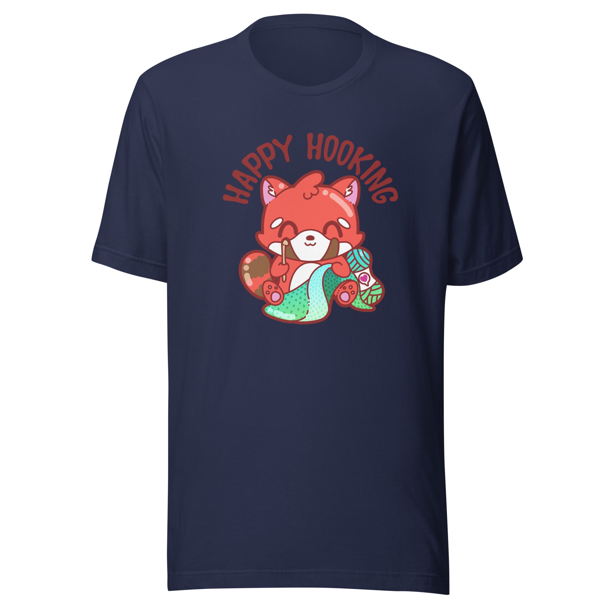 HAPPY HOOKING - Tee - ChubbleGumLLC