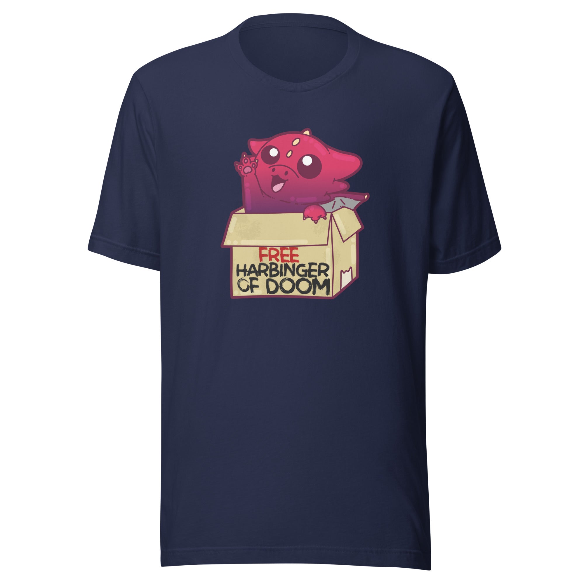 FREE HARBINGER OF DOOM - Tee - ChubbleGumLLC