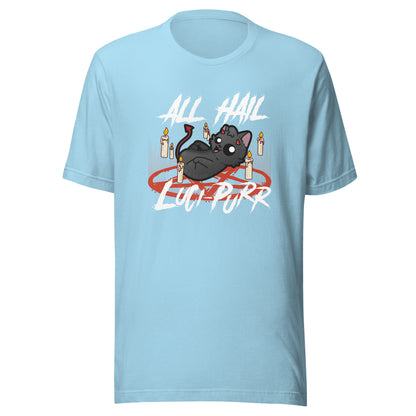 ALL HAIL LUCIPURR - Tee - ChubbleGumLLC