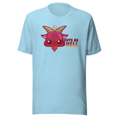 CUTE AS HELL - Tee - ChubbleGumLLC