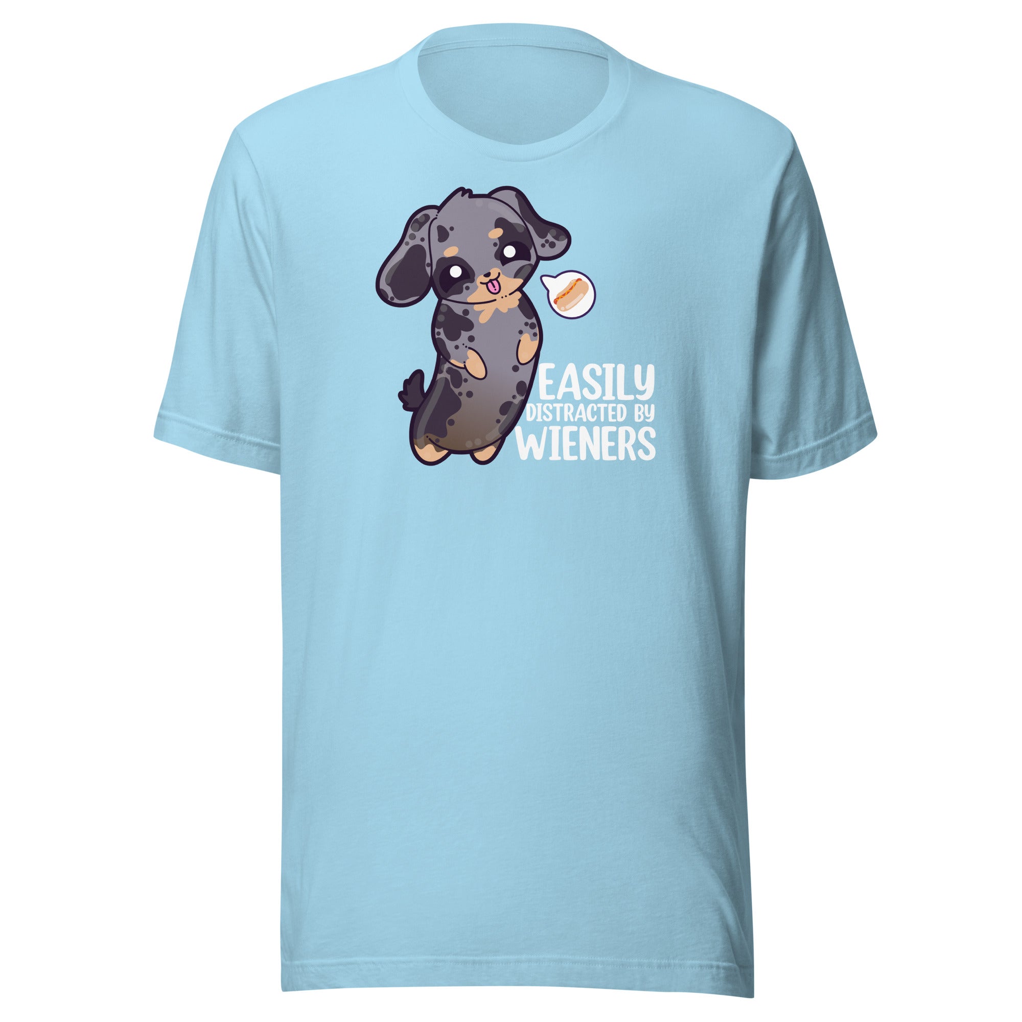 EASILY DISTRACTED BY WEINERS - Modded Tee - ChubbleGumLLC