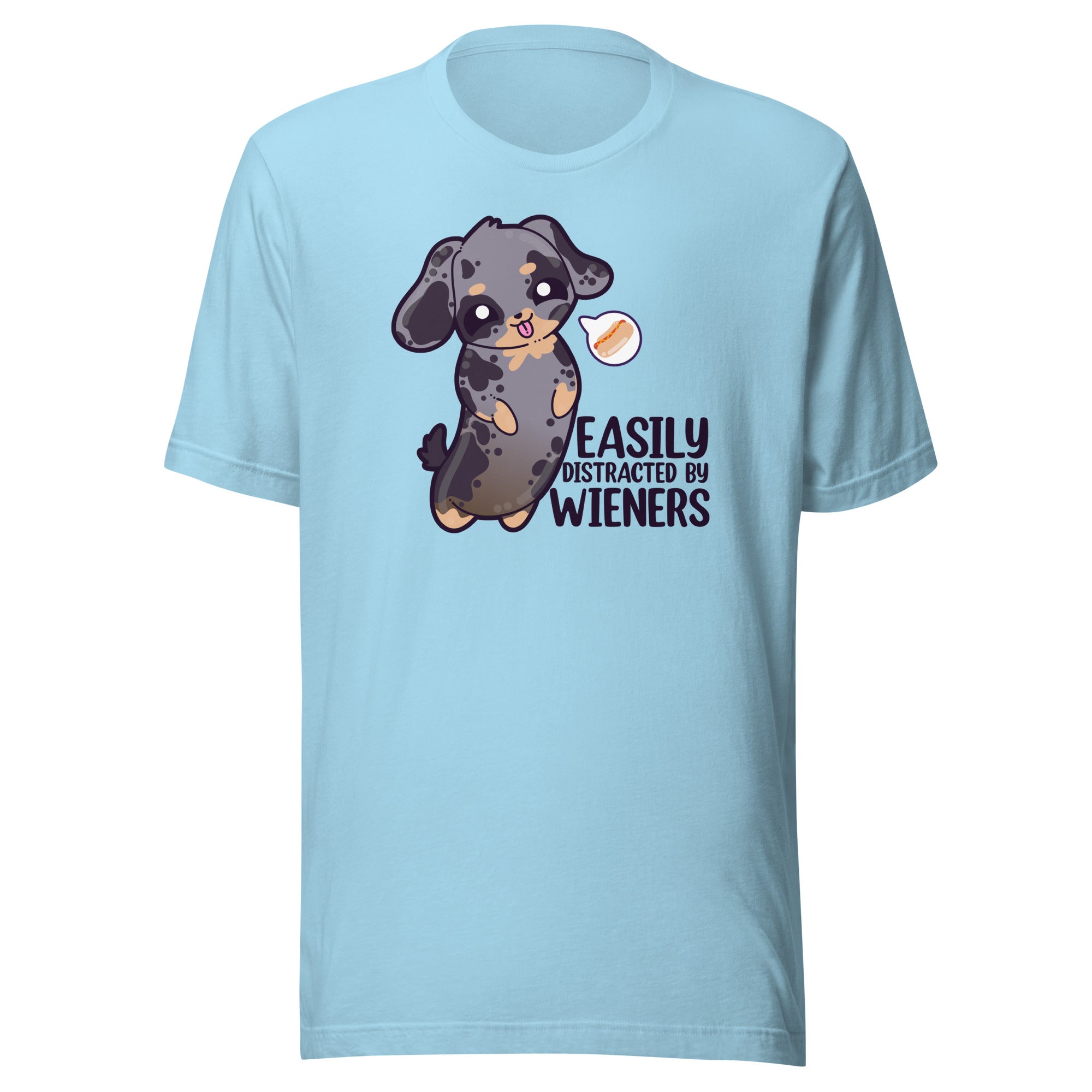 EASILY DISTRACTED BY WIENERS - Tee - ChubbleGumLLC