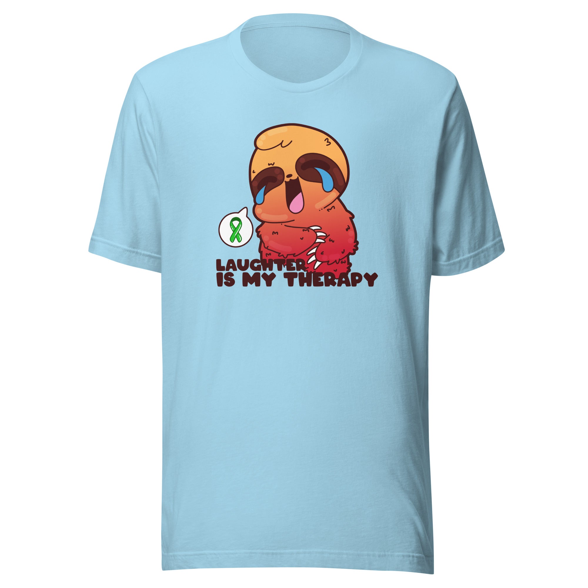 LAUGHTER IS MY THERAPY - Tee - ChubbleGumLLC