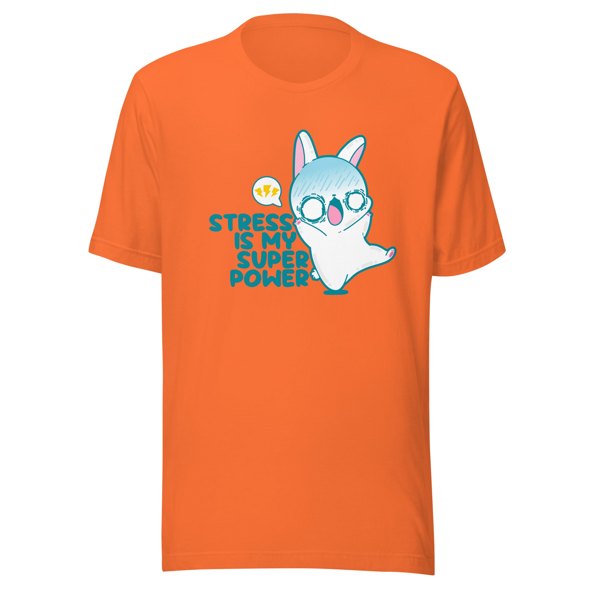 STRESS IS MY SUPERPOWER - Tee - ChubbleGumLLC