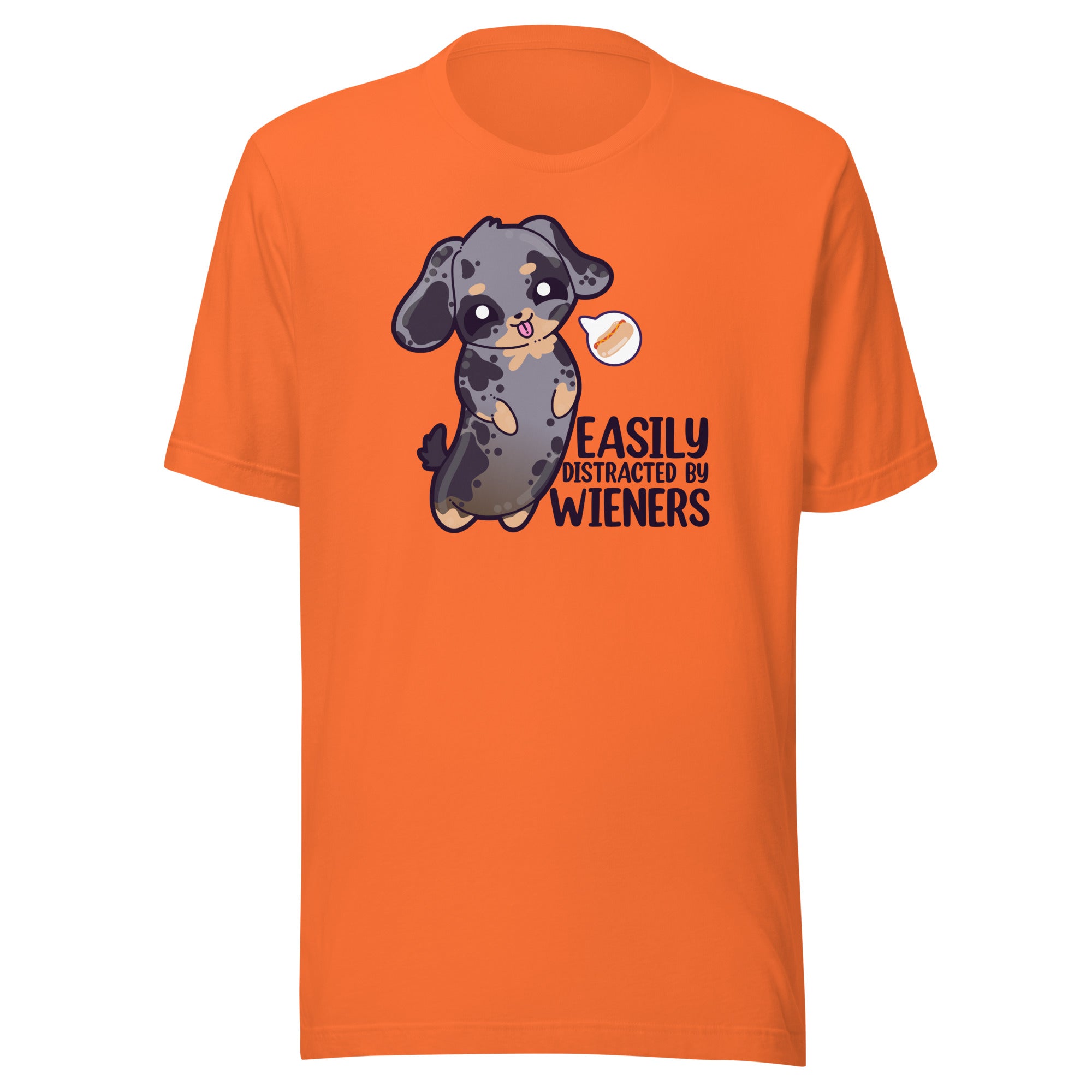 EASILY DISTRACTED BY WIENERS - Tee - ChubbleGumLLC