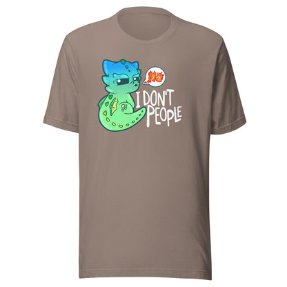 I DONT PEOPLE - Modified Tee - ChubbleGumLLC