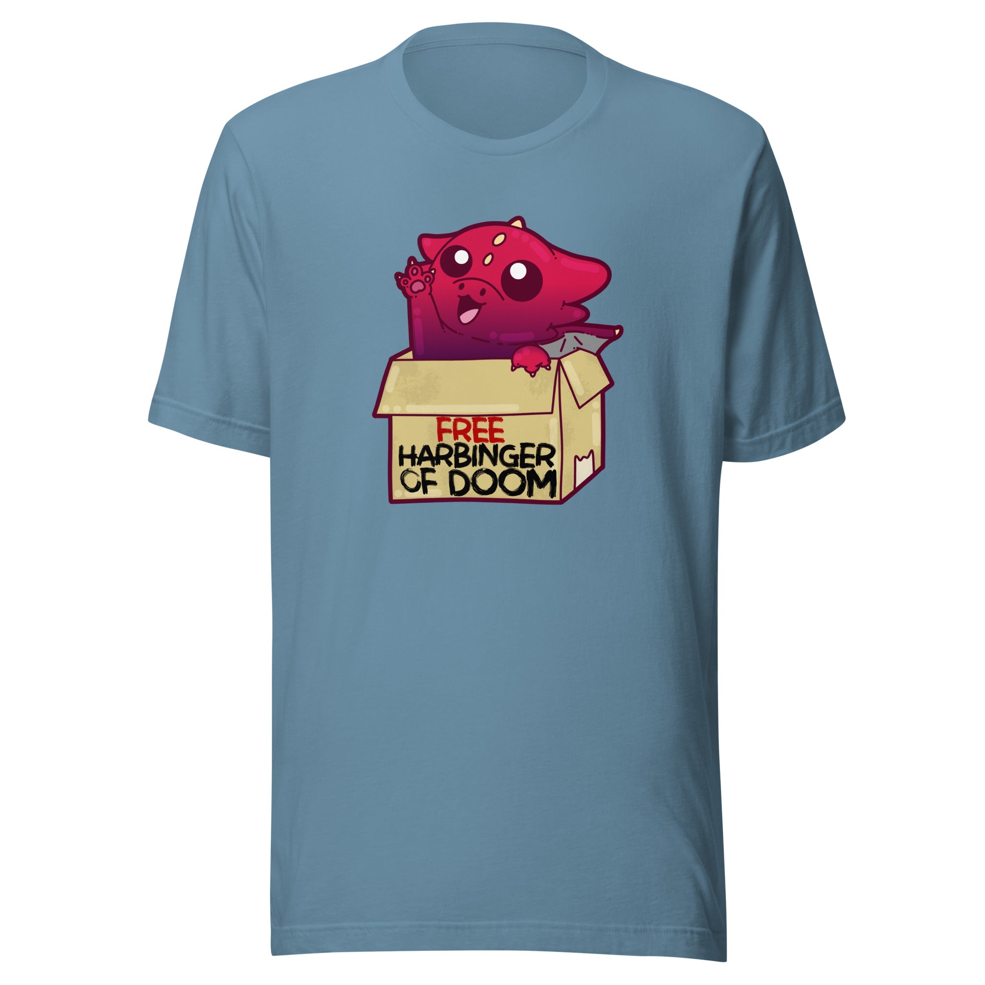 FREE HARBINGER OF DOOM - Tee - ChubbleGumLLC