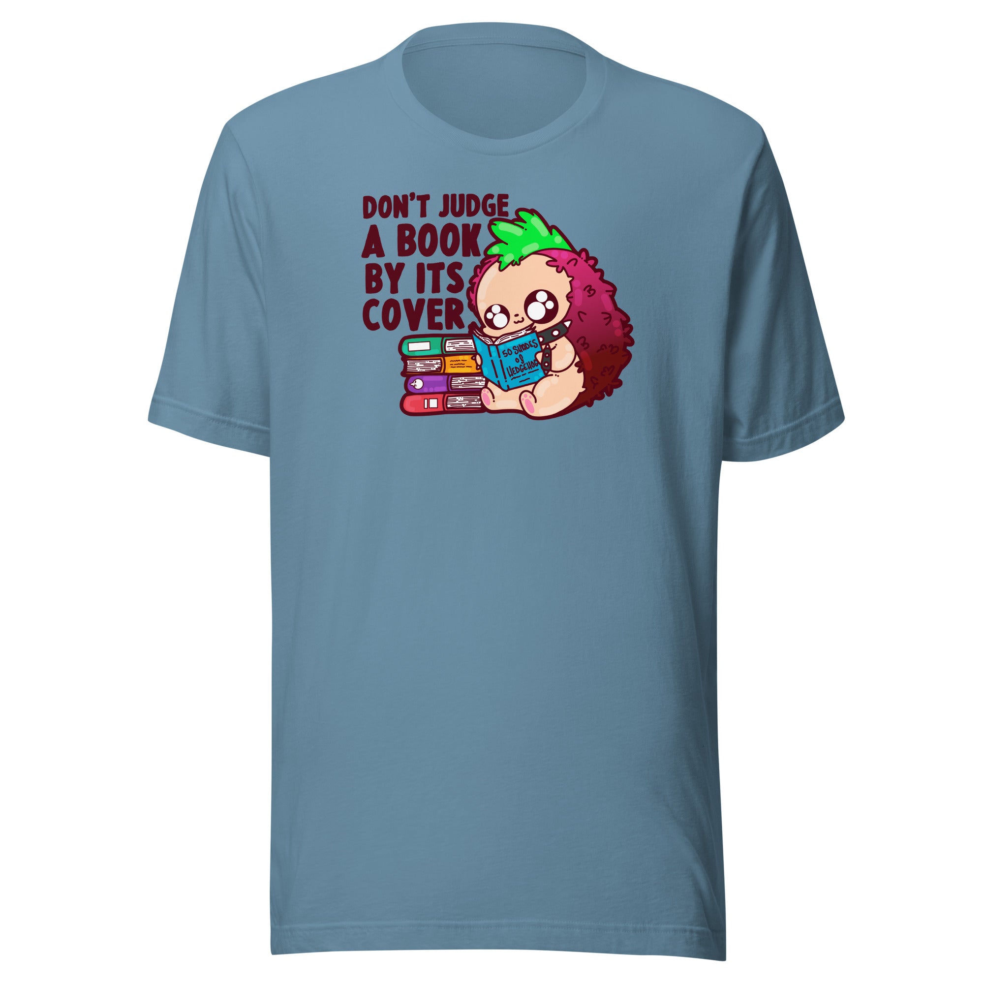 DONT JUDGE A BOOK - Tee - ChubbleGumLLC