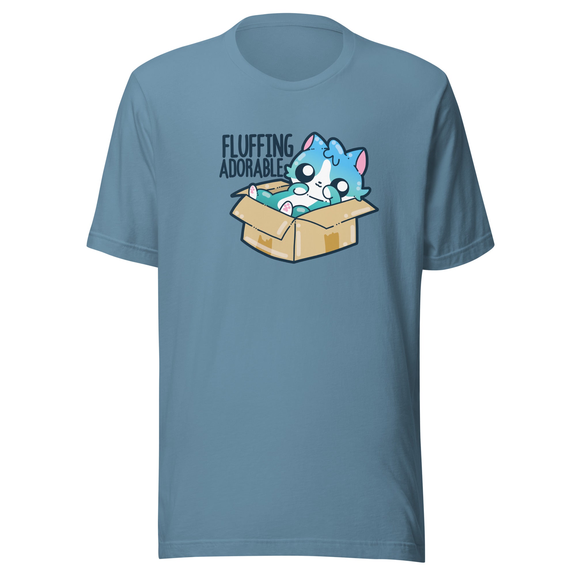 FLUFFING ADORABLE - Tee - ChubbleGumLLC