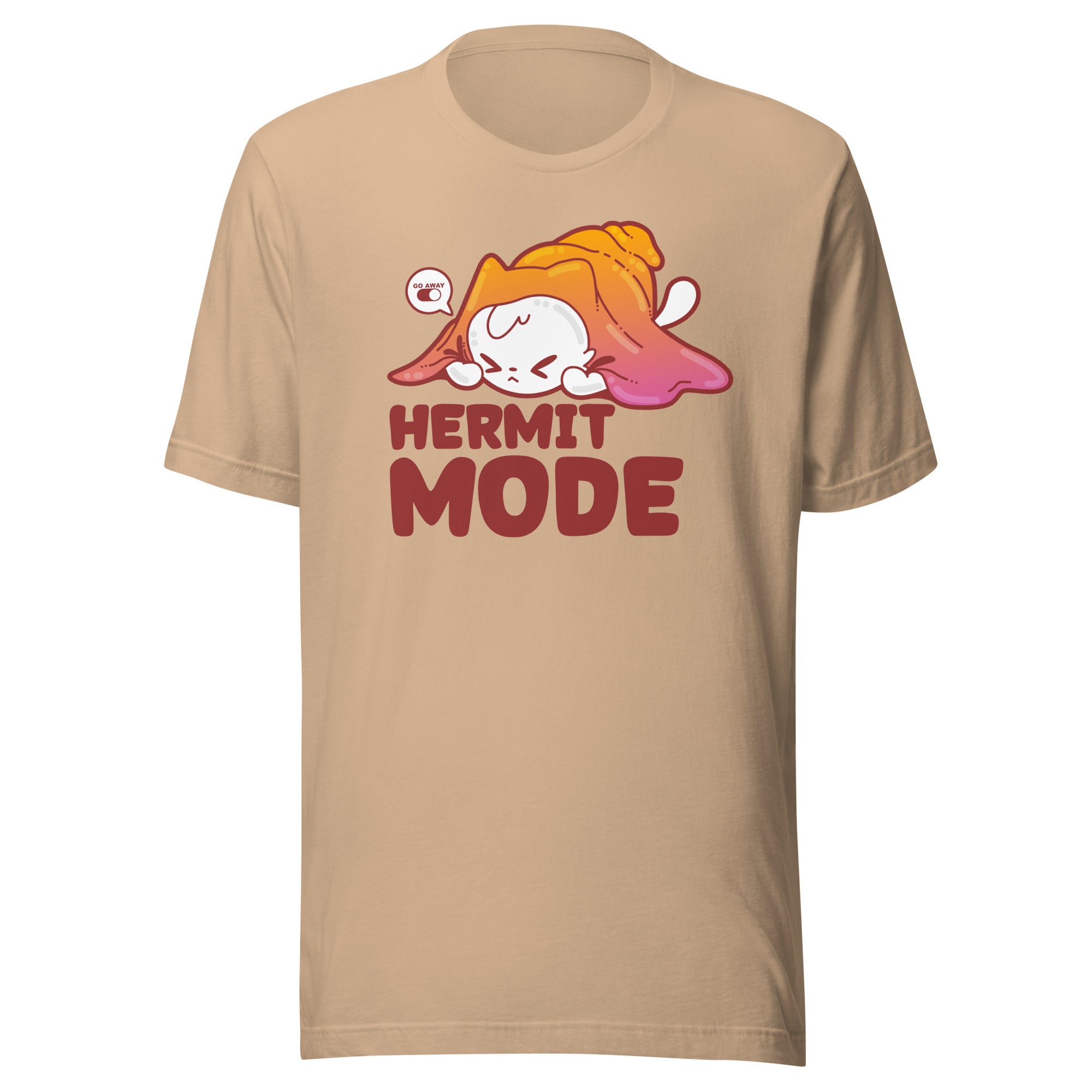 HERMIT MODE - Tee - ChubbleGumLLC