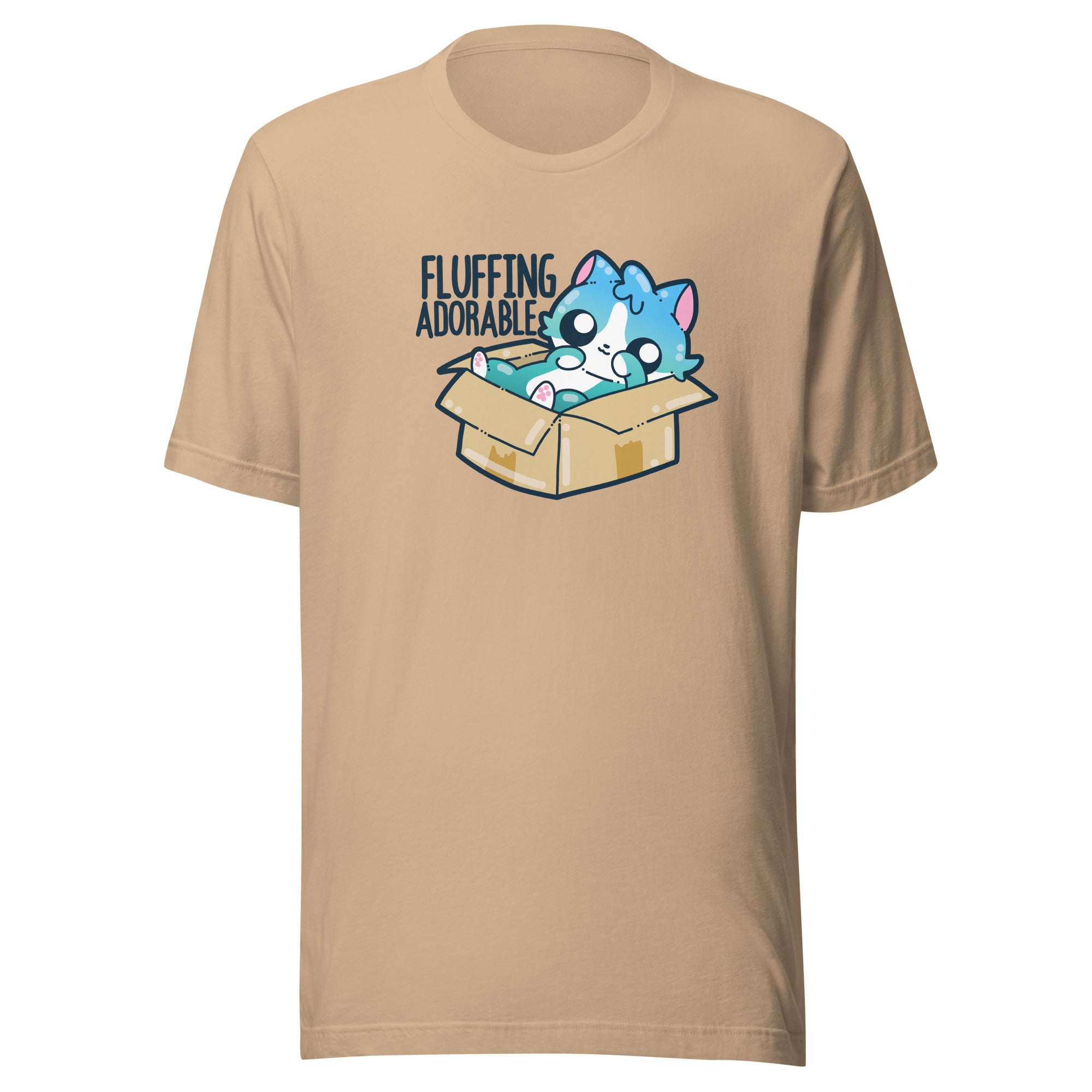 FLUFFING ADORABLE - Tee - ChubbleGumLLC