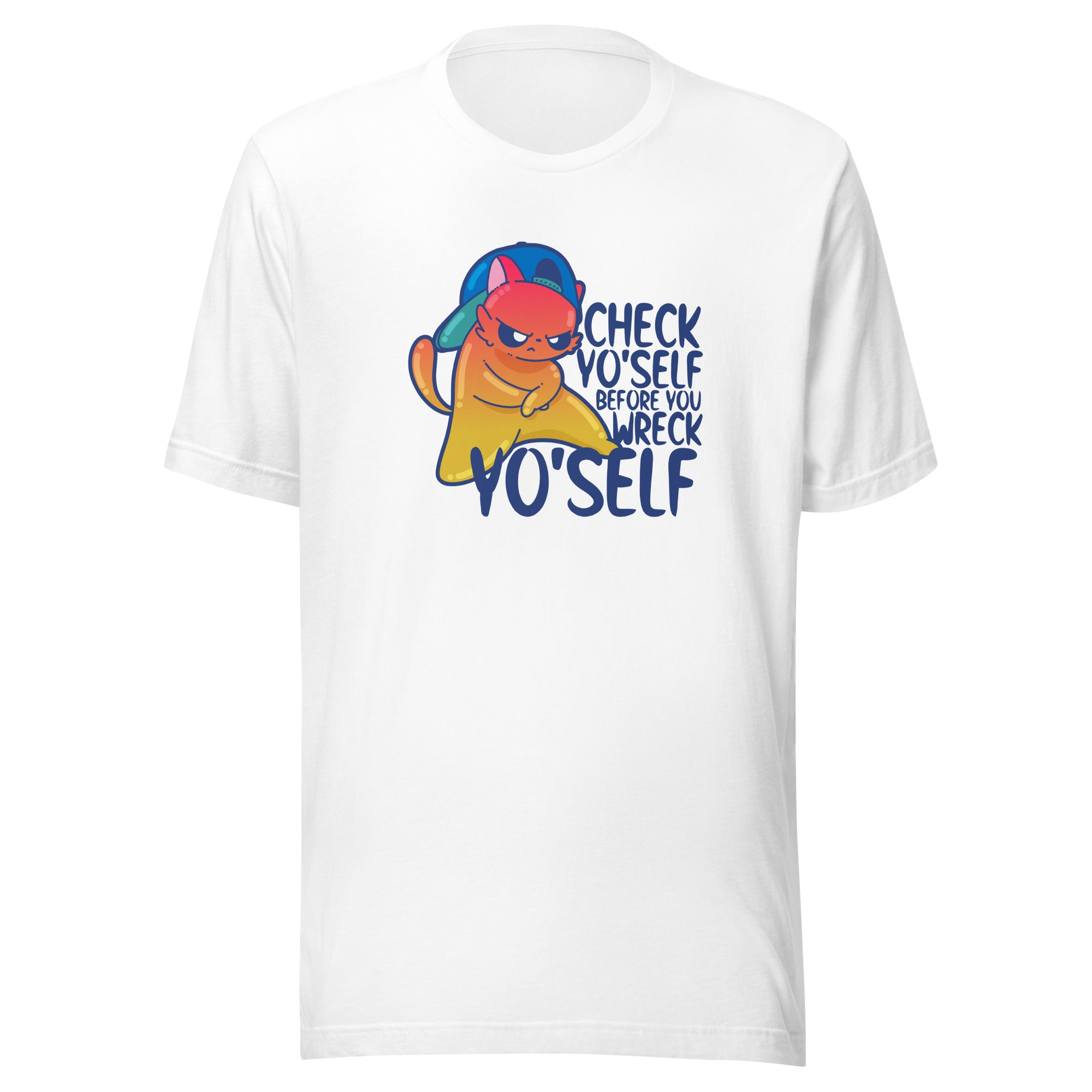 CHECK YOSELF - Tee - ChubbleGumLLC