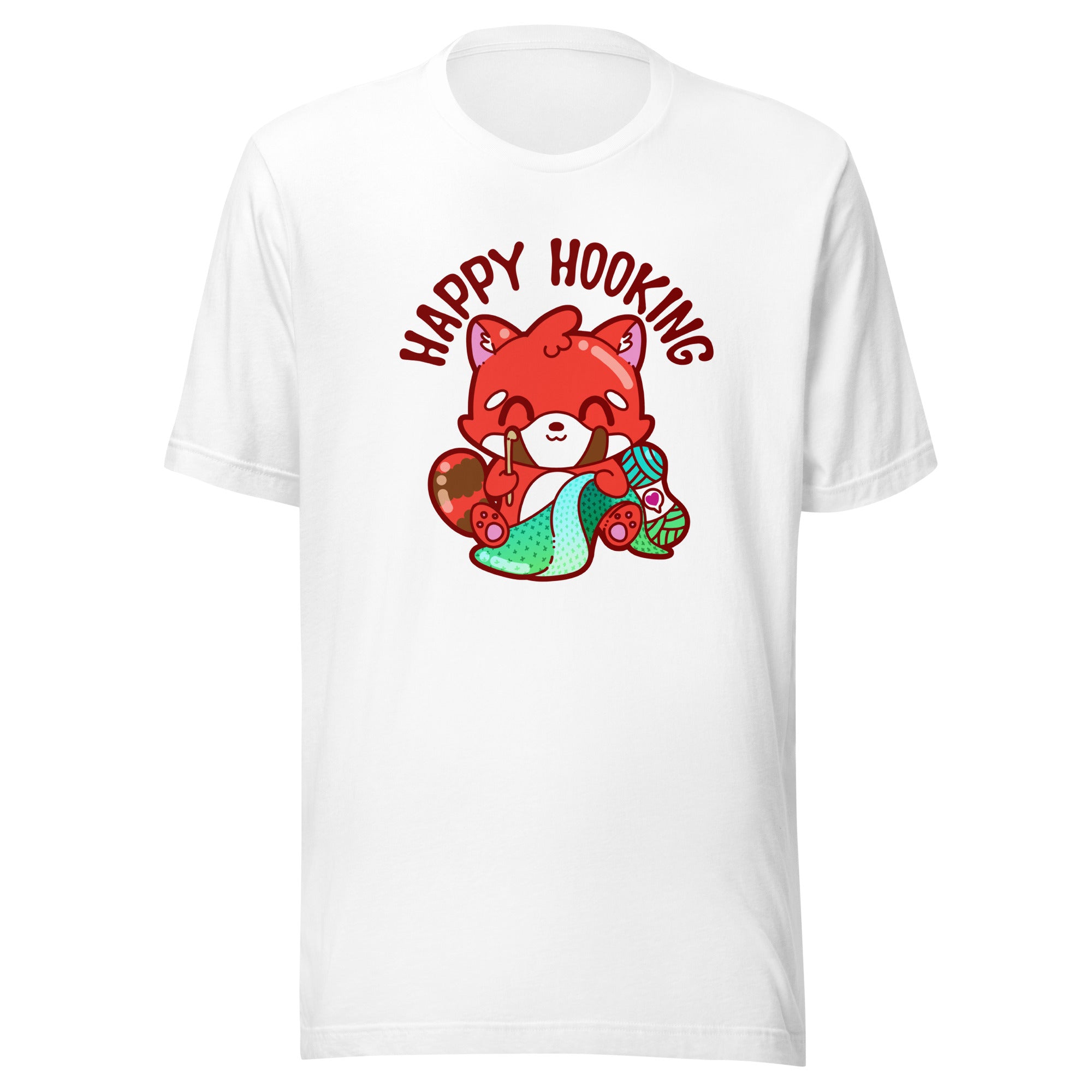 HAPPY HOOKING - Tee - ChubbleGumLLC