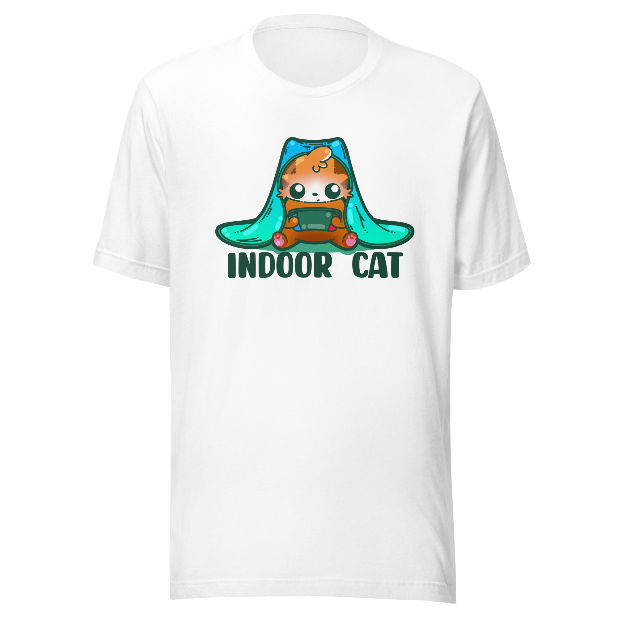 INDOOR CAT - Tee - ChubbleGumLLC