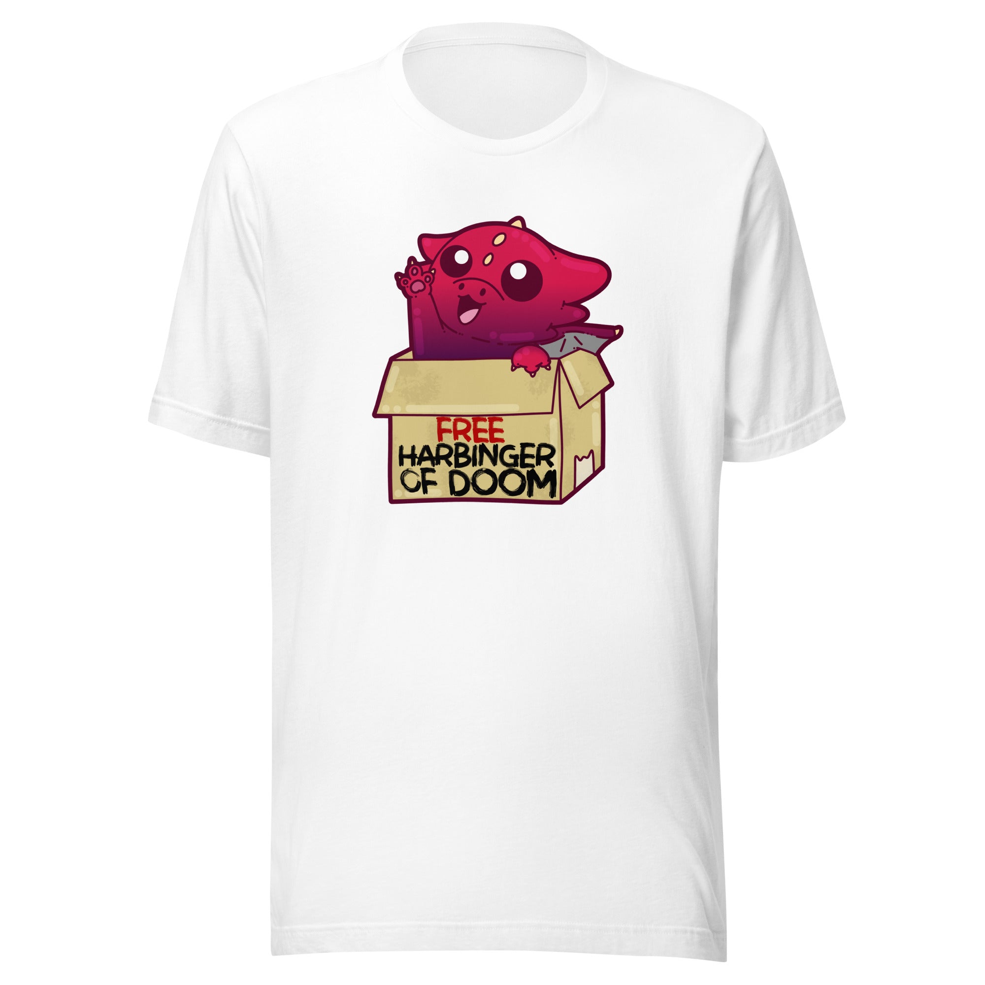 FREE HARBINGER OF DOOM - Tee - ChubbleGumLLC