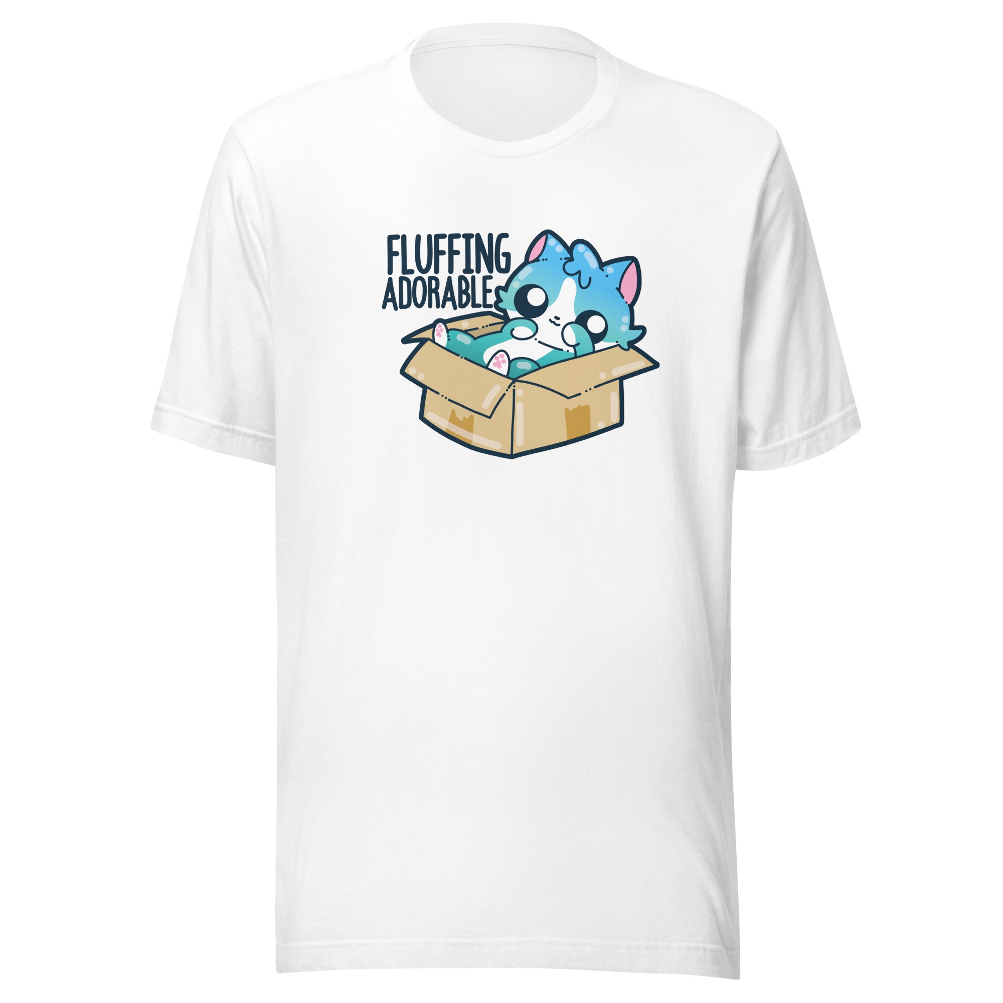 FLUFFING ADORABLE - Tee - ChubbleGumLLC