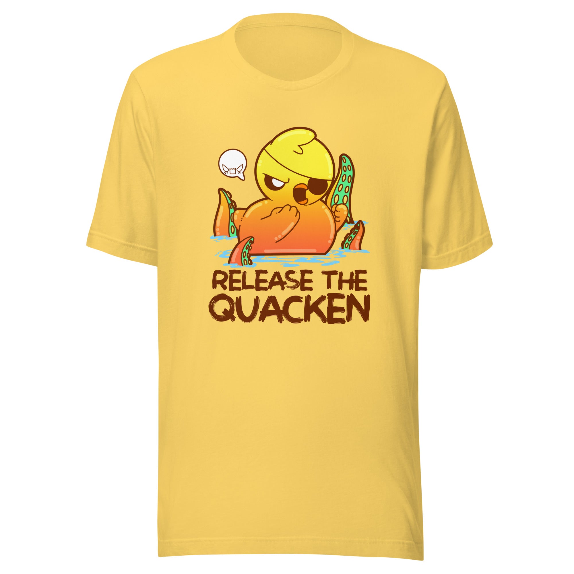 RELEASE THE QUACKEN - Tee - ChubbleGumLLC