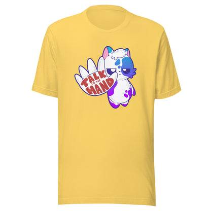 TALK TO THE HAND - Tee - ChubbleGumLLC