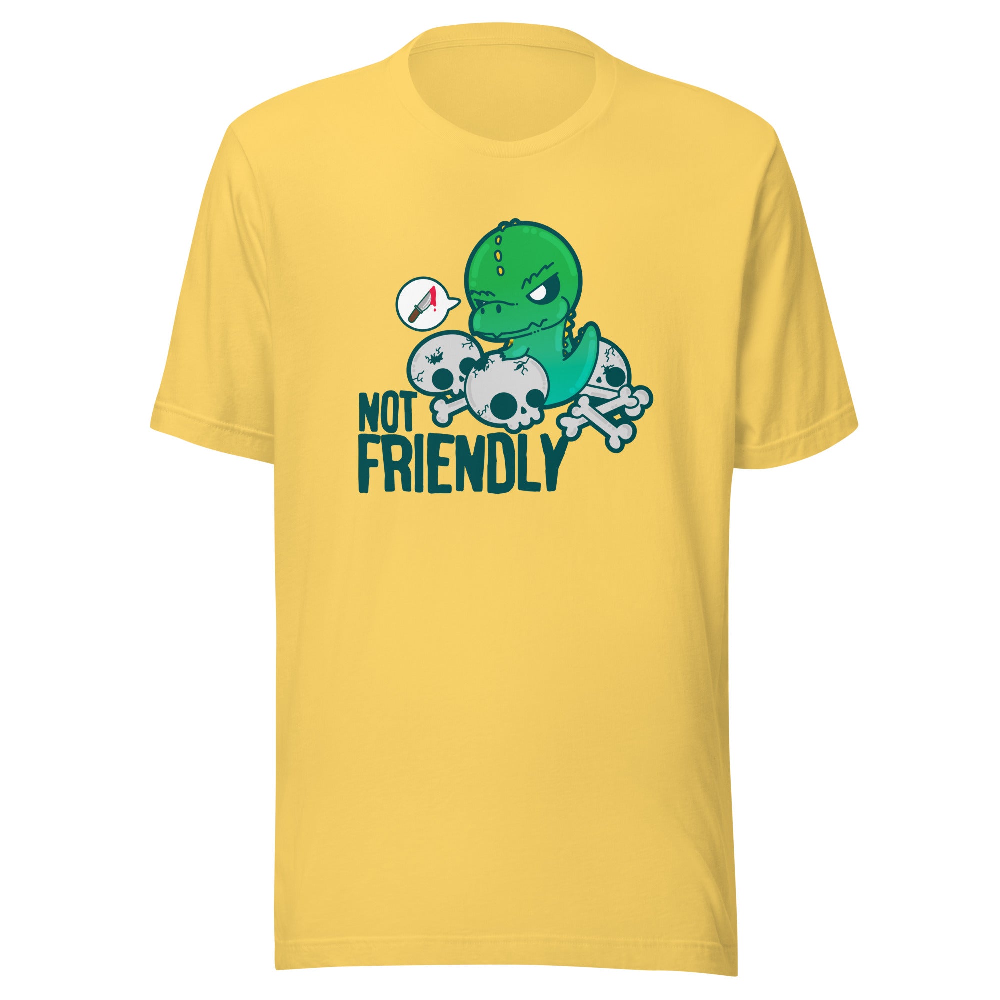 NOT FRIENDLY - Tee - ChubbleGumLLC