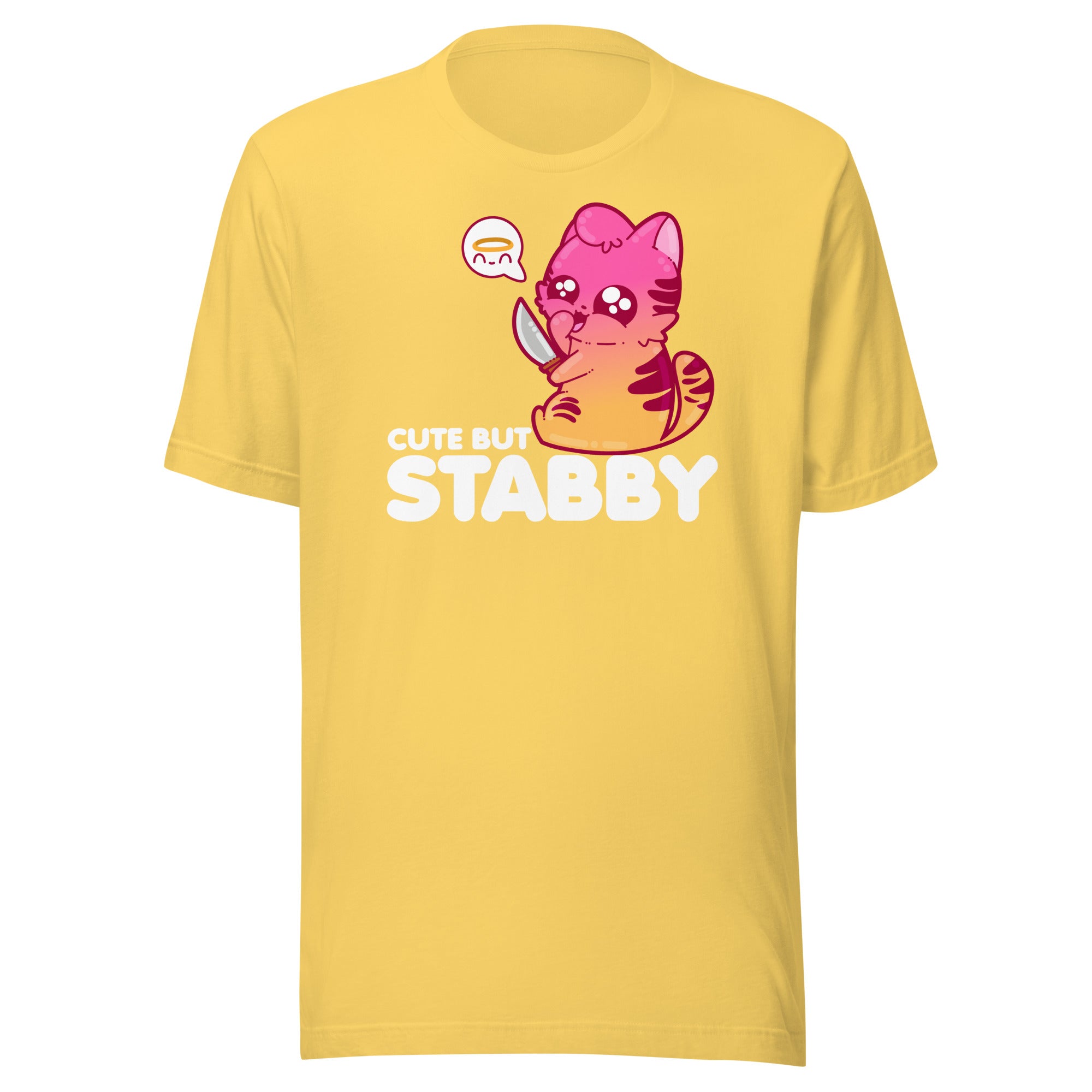 CUTE BUT STABBY - Mooded Tee - ChubbleGumLLC