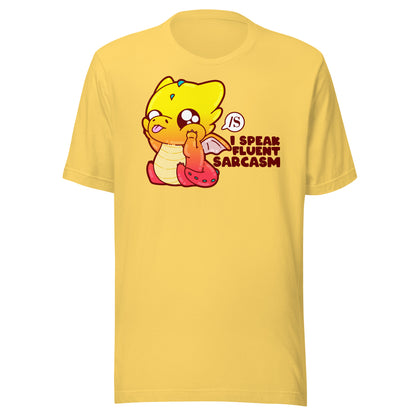 I SPEAK FLUENT SARCASM - Tee - ChubbleGumLLC