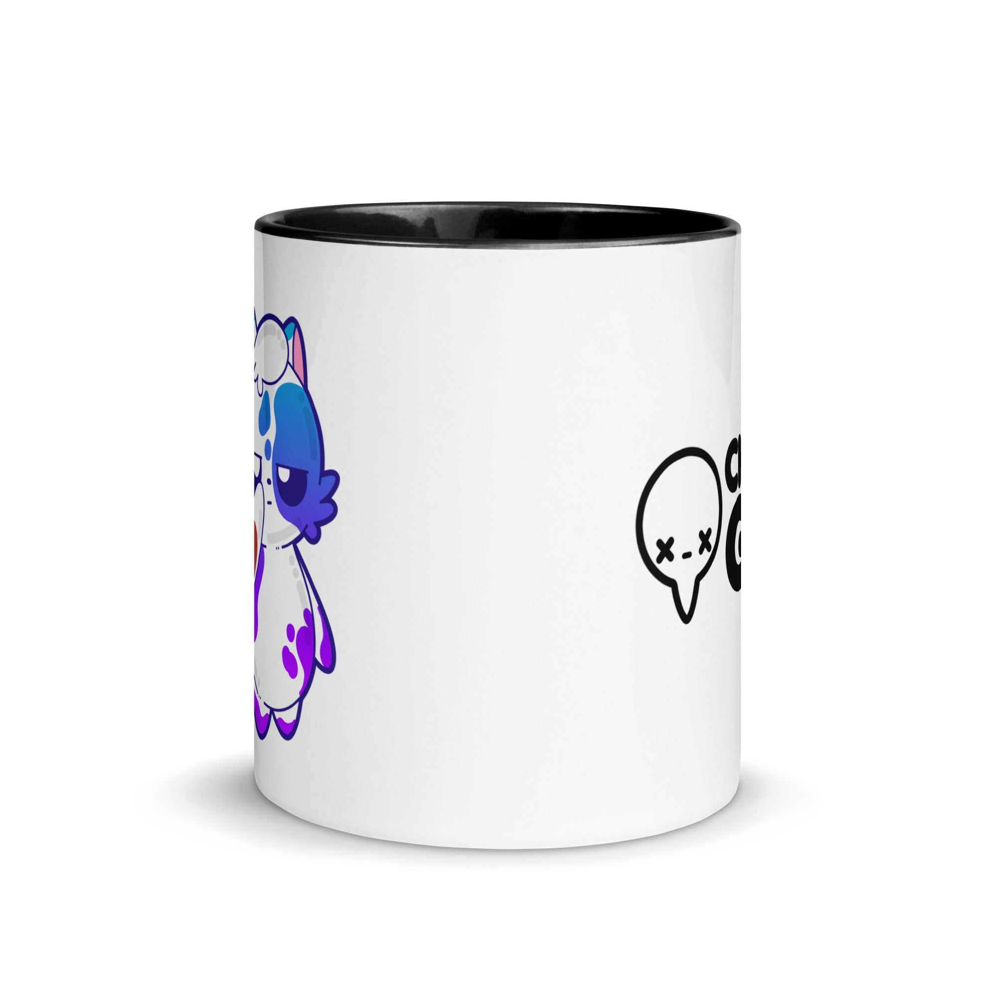 TALK TO THE HAND - Mug With Color Inside - ChubbleGumLLC