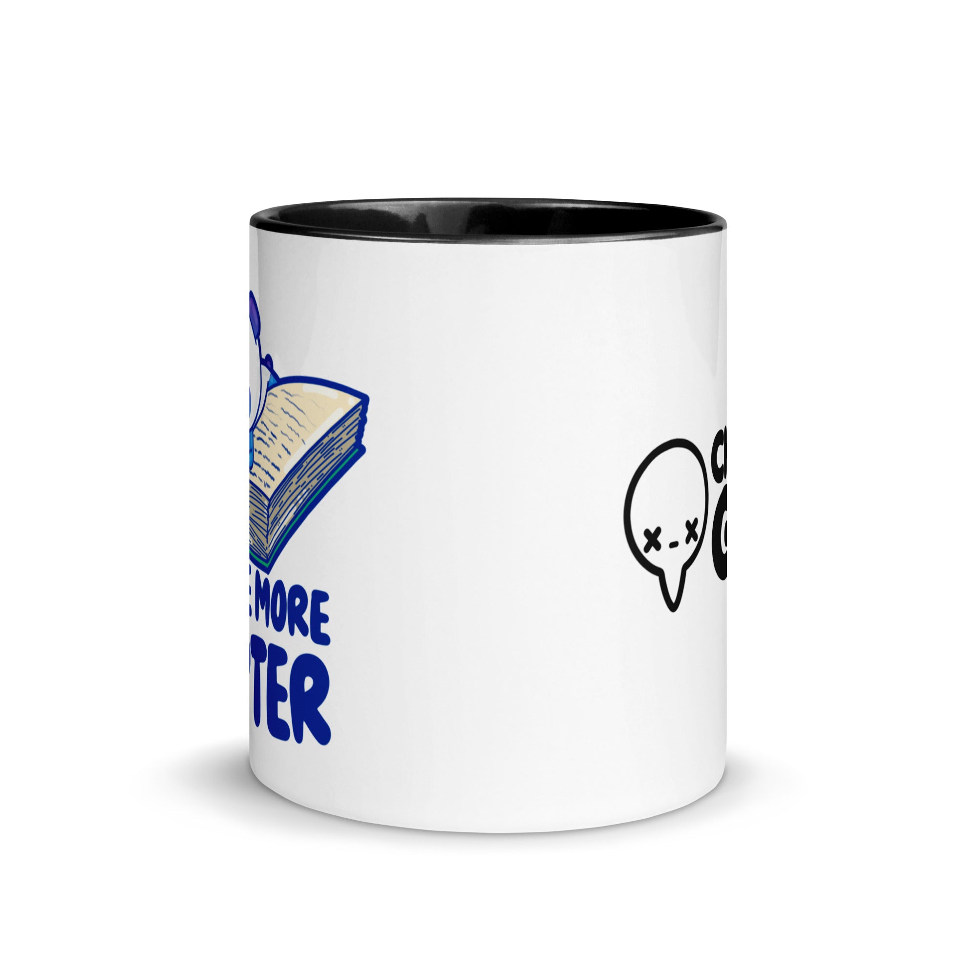 JUST ONE MORE CHAPTER - Mug with Color Inside - ChubbleGumLLC
