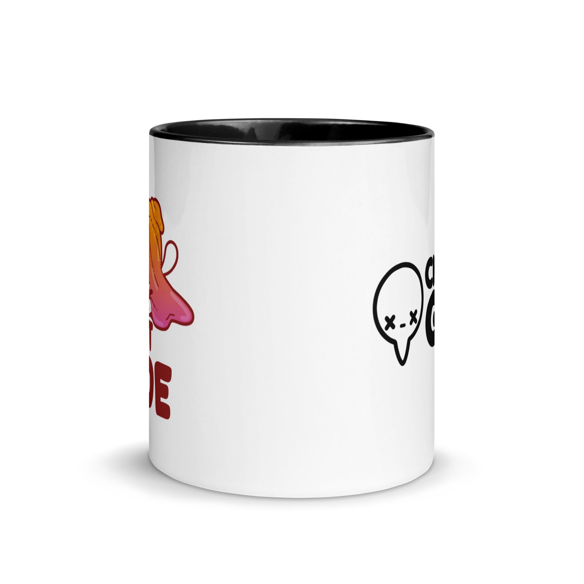 HERMIT MODE - Mug with Color Inside - ChubbleGumLLC