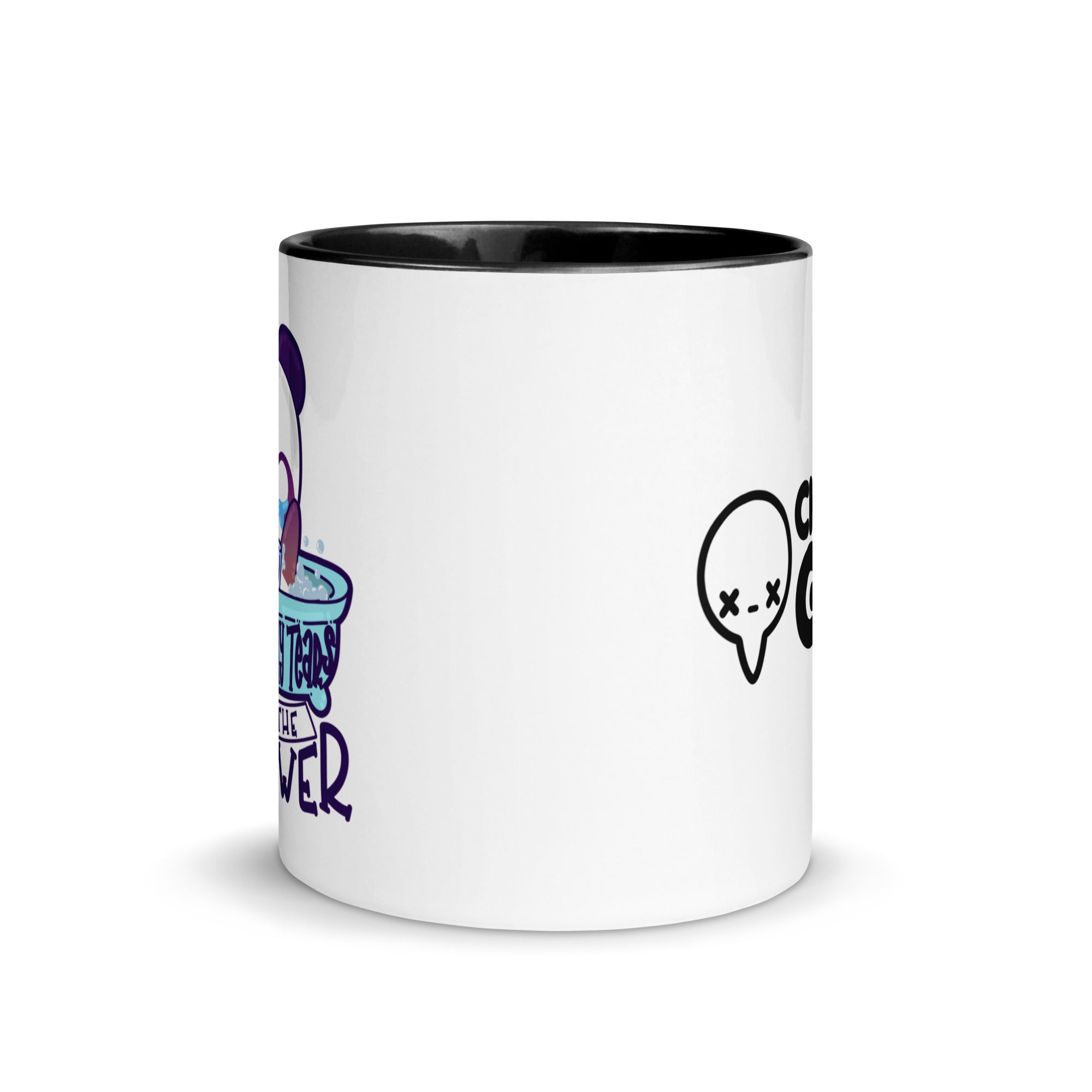 I SAVE MY TEARS FOR THE SHOWER - Mug with Color Inside - ChubbleGumLLC