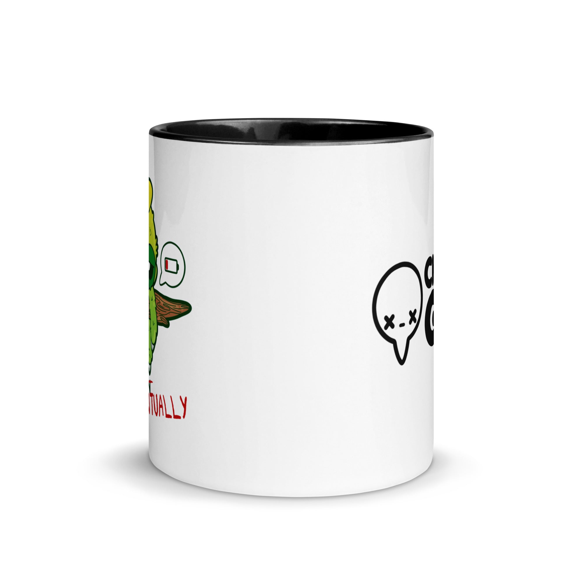 EVENTUALLY - Mug with Color Inside - ChubbleGumLLC