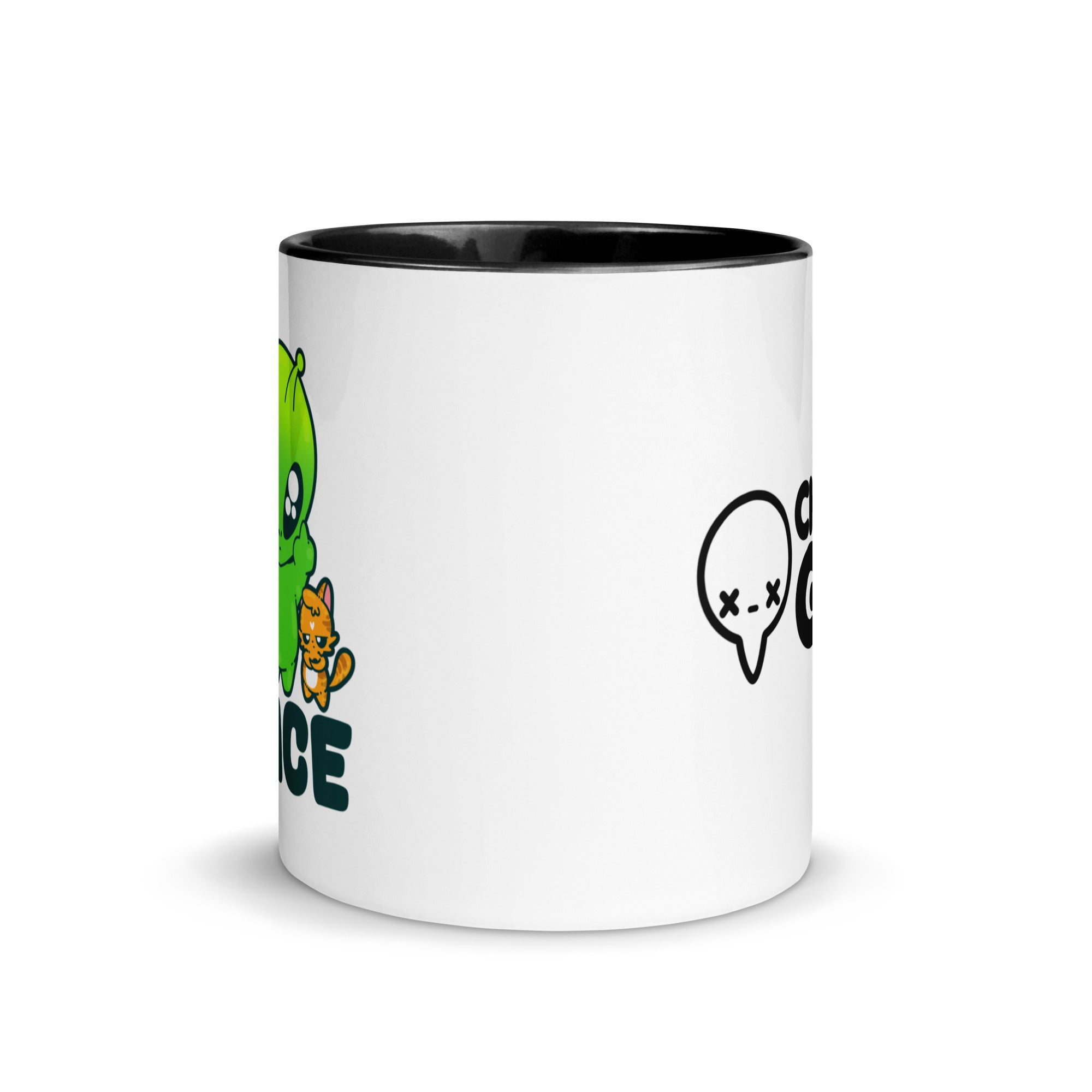 I COME IN PEACE - Mug with Color Inside - ChubbleGumLLC