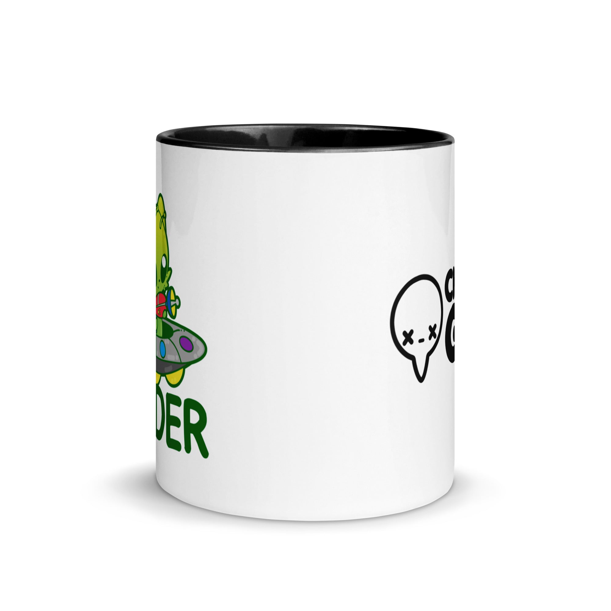 TAKE ME TO YOUR LEADER - Mug with Color Inside - ChubbleGumLLC
