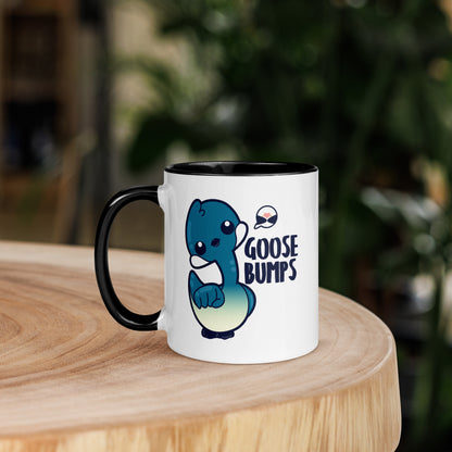 GOOSE BUMPS - Mug with Color Inside - ChubbleGumLLC