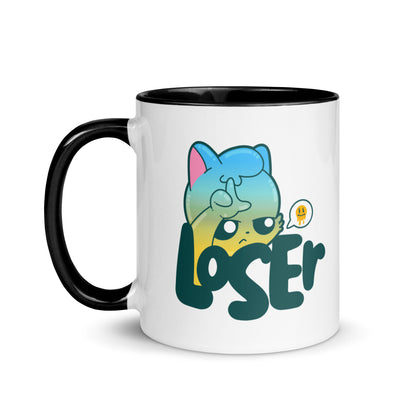 LOSER - Mug With Color Inside - ChubbleGumLLC