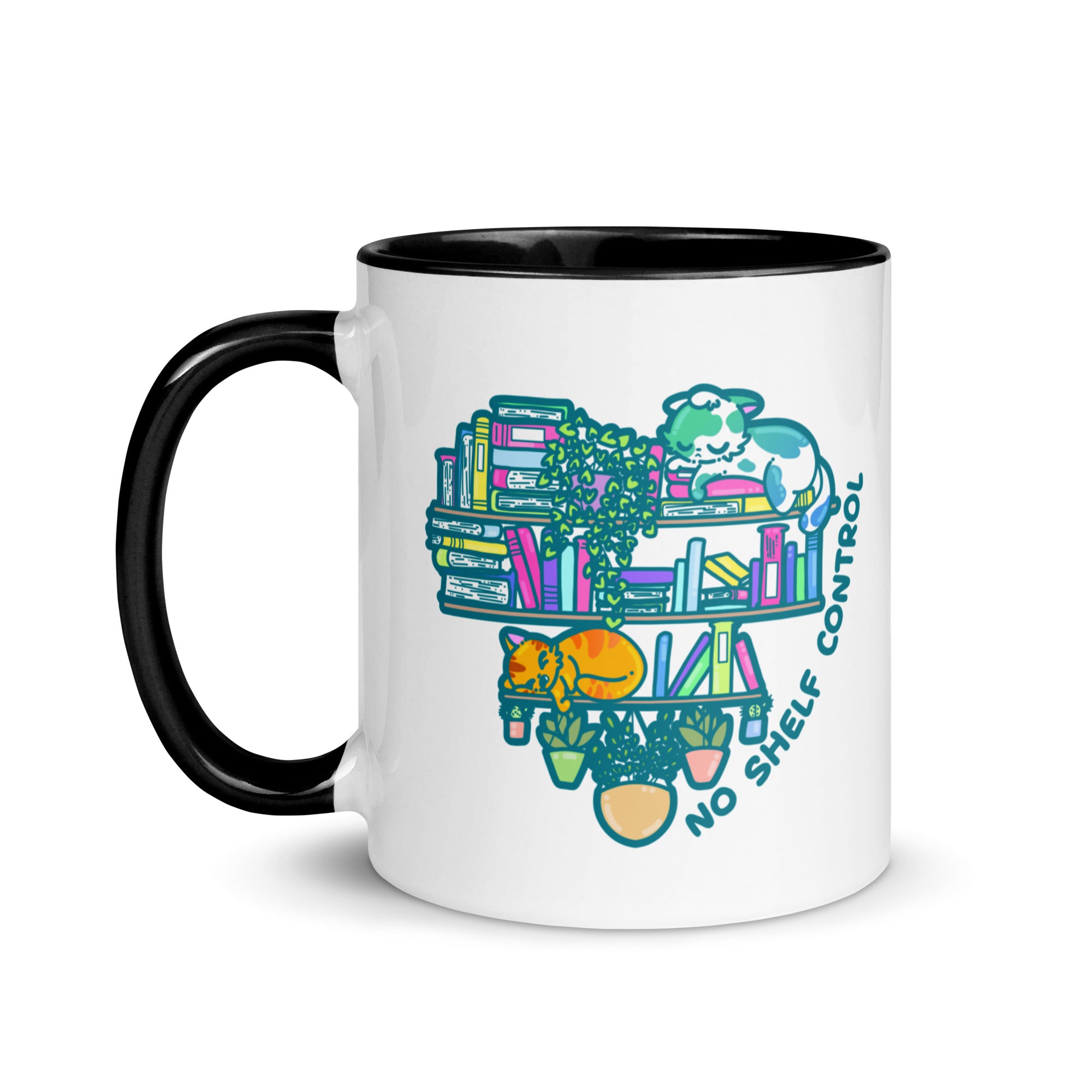 NO SHELF CONTROL - Mug with Color Inside - ChubbleGumLLC