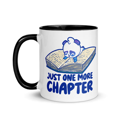 JUST ONE MORE CHAPTER - Mug with Color Inside - ChubbleGumLLC