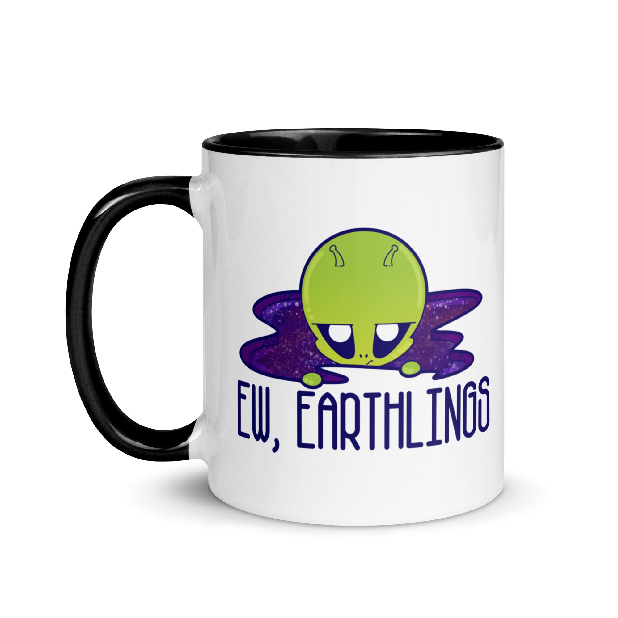 EW EARTHLINGS - Mug with Color Inside - ChubbleGumLLC