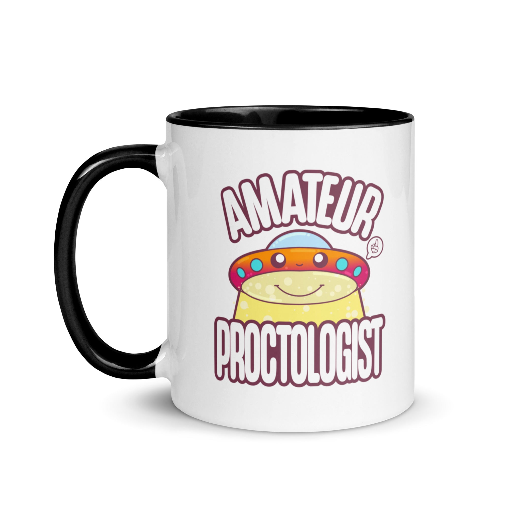 AMATEUR PROCTOLOGIST - Mug with Color Inside - ChubbleGumLLC