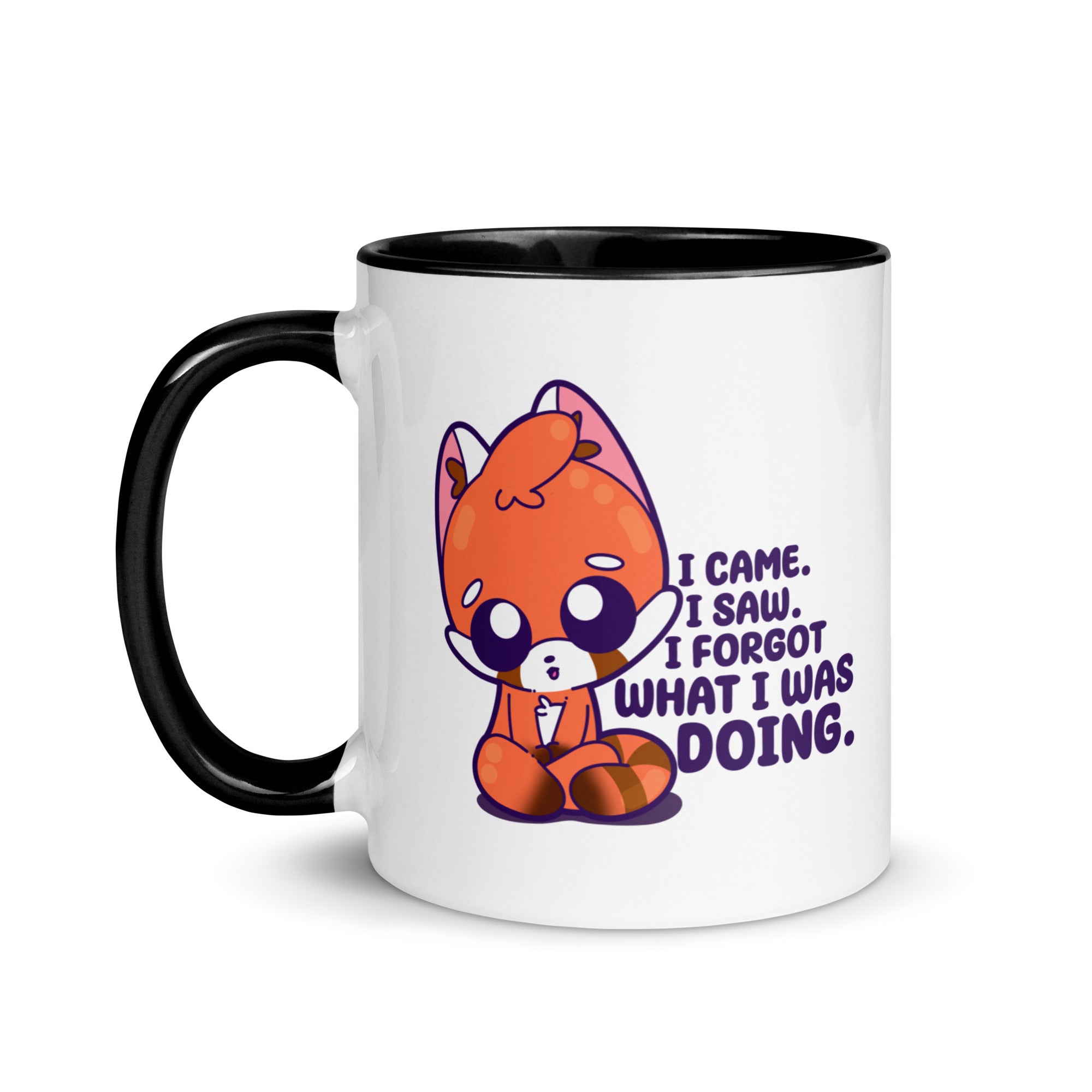 I CAME I SAW I FORGOT - Mug with Color Inside