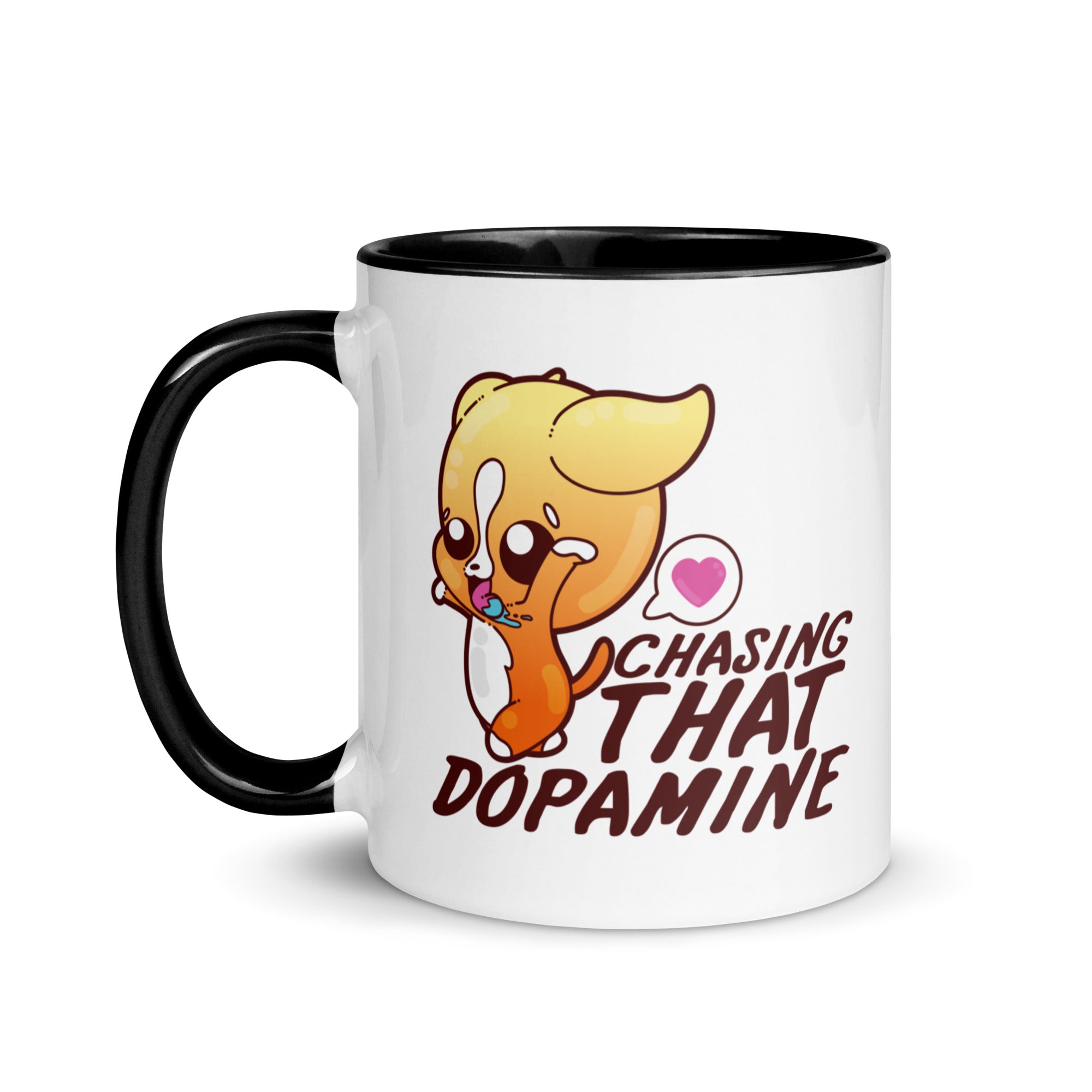 CHASING THAT DOPAMINE - Mug with Color Inside