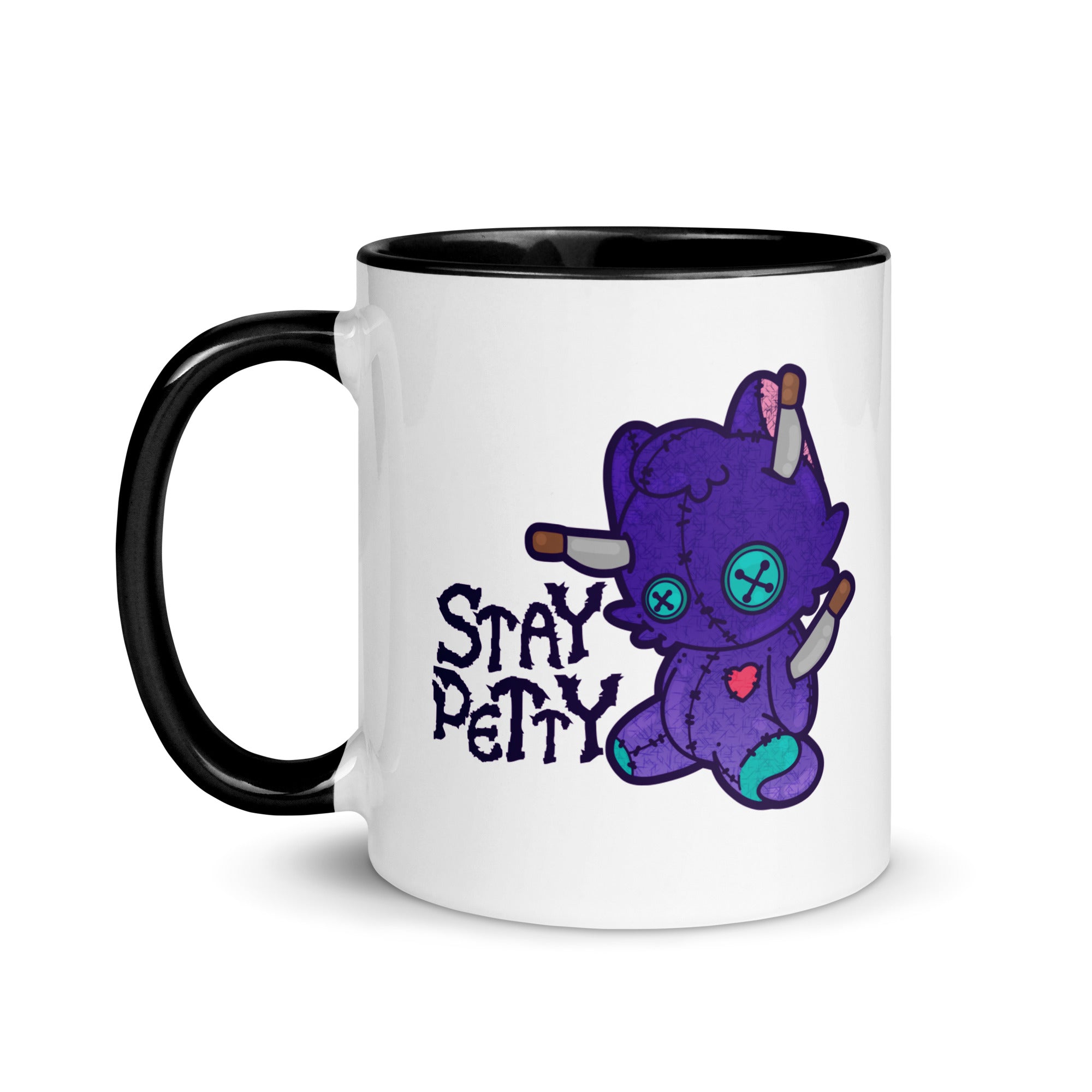 STAY PETTY - Mug with Color Inside