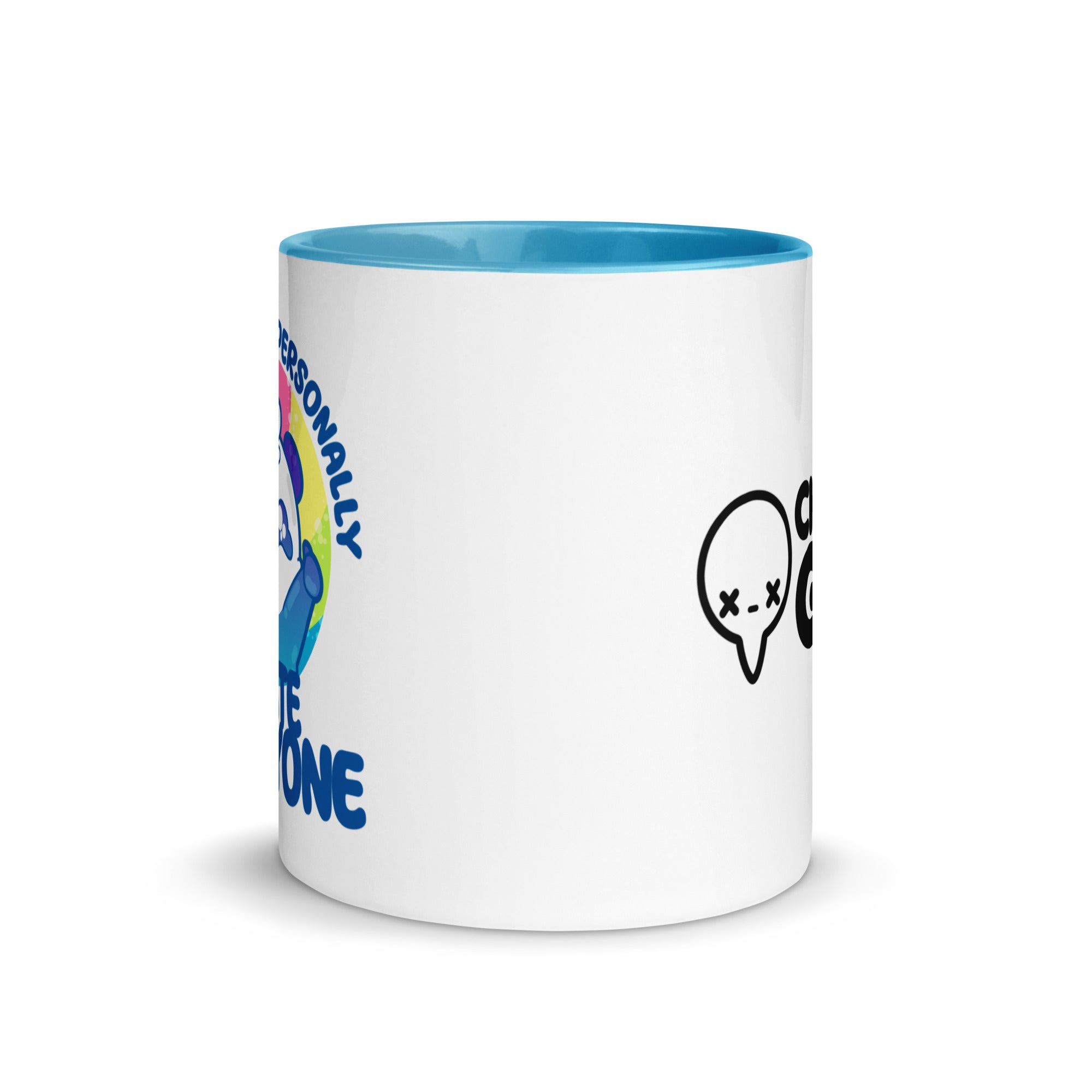 DONT TAKE IT PERSONALLY - Mug With Color Inside - ChubbleGumLLC