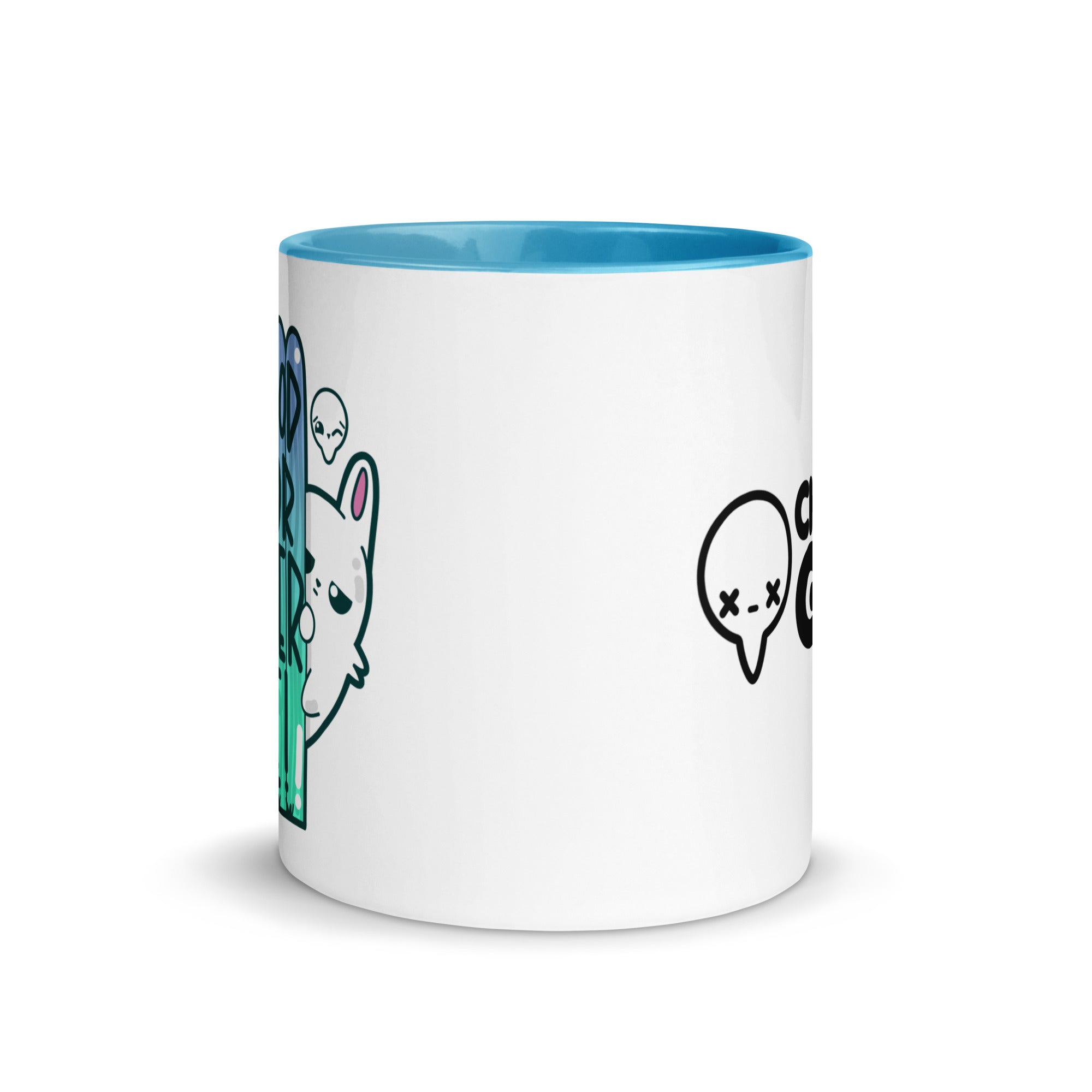 LIKE A GOOD NEIGHBOR - Mug With Color Inside - ChubbleGumLLC