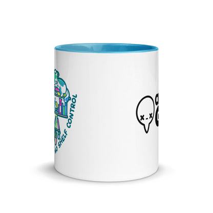 NO SHELF CONTROL - Mug with Color Inside - ChubbleGumLLC