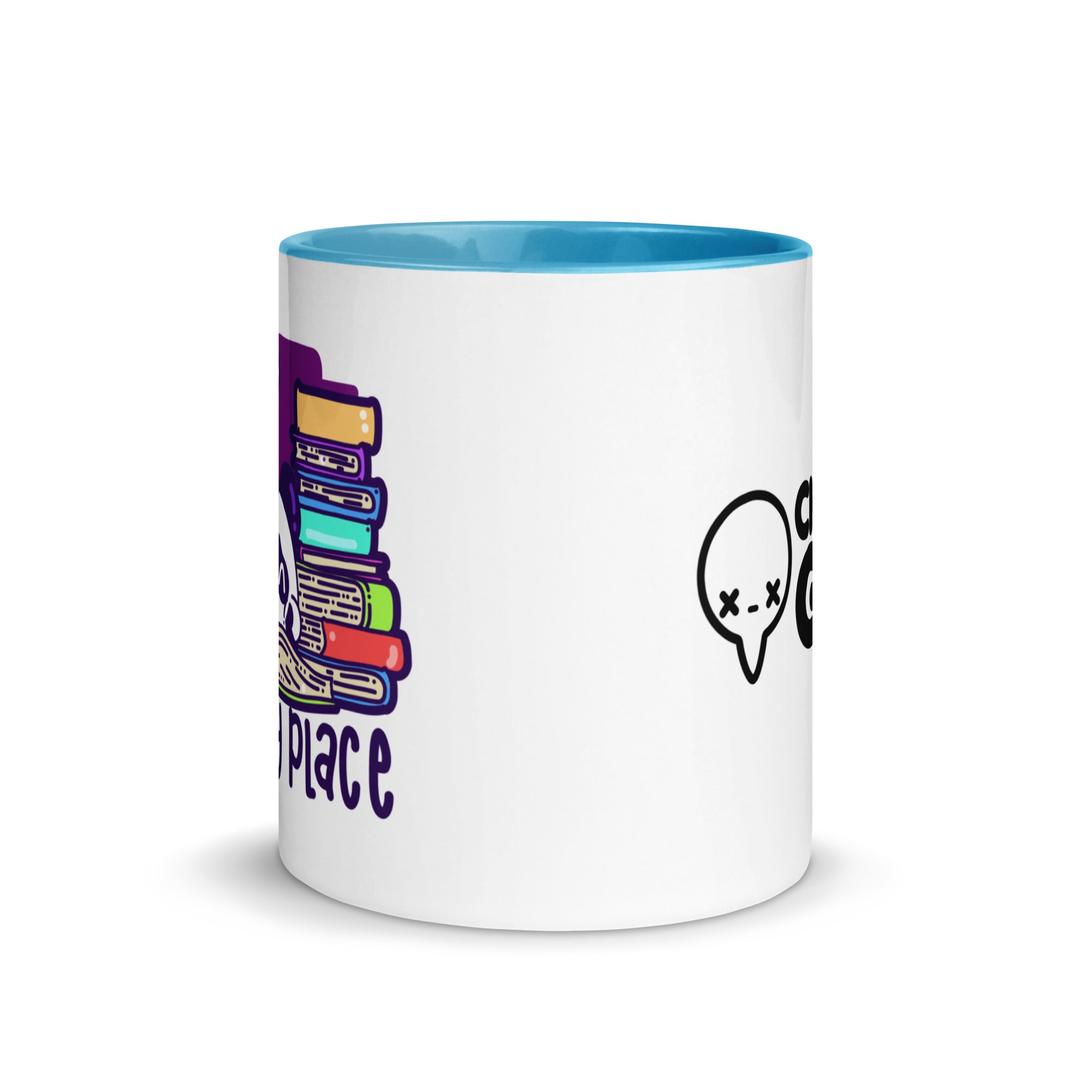 MY HAPPY PLACE - Mug with Color Inside - ChubbleGumLLC