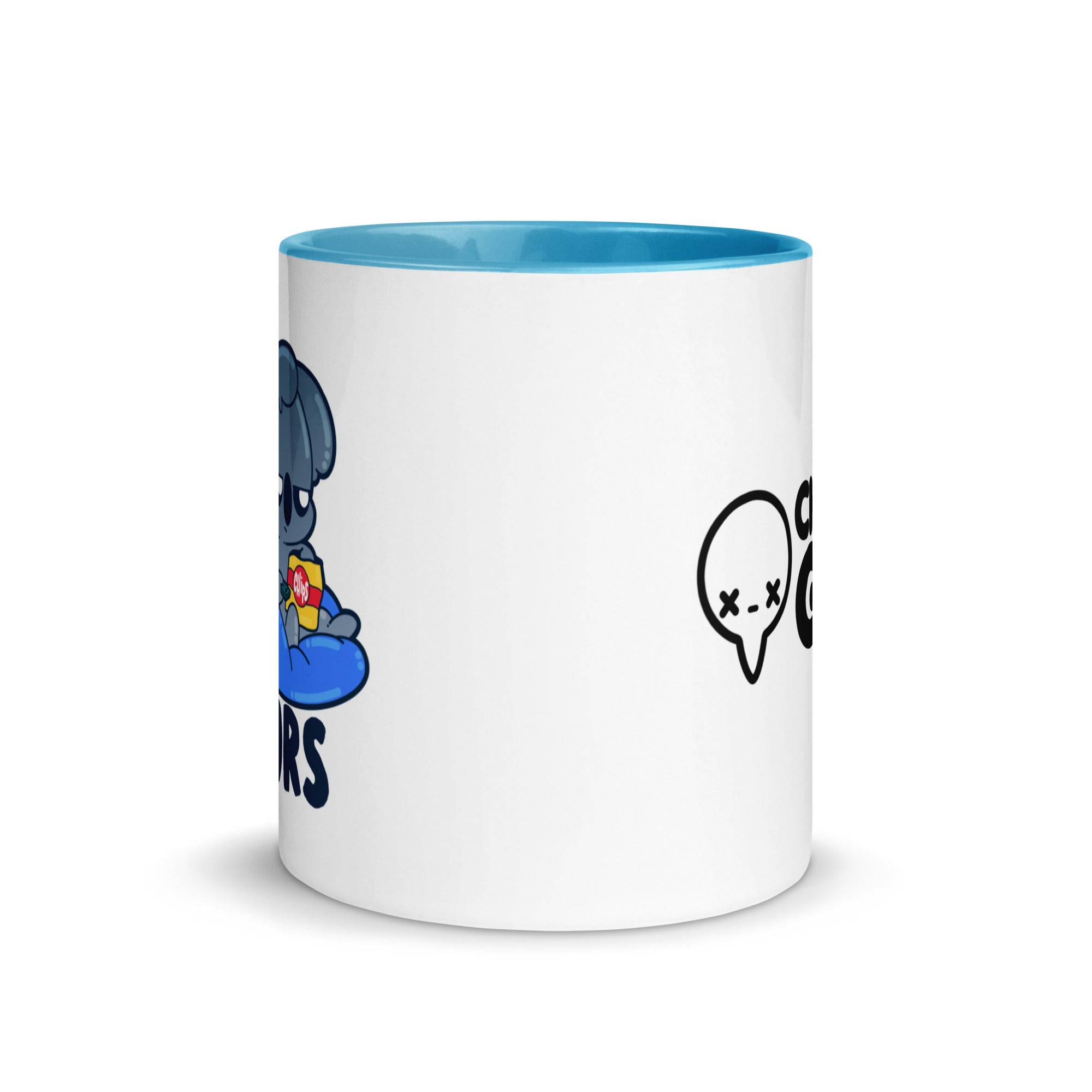 EXPLORE THE GREAT INDOORS - Mug with Color Inside - ChubbleGumLLC