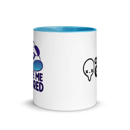 AMUSE ME IM BORED - Mug with Color Inside - ChubbleGumLLC